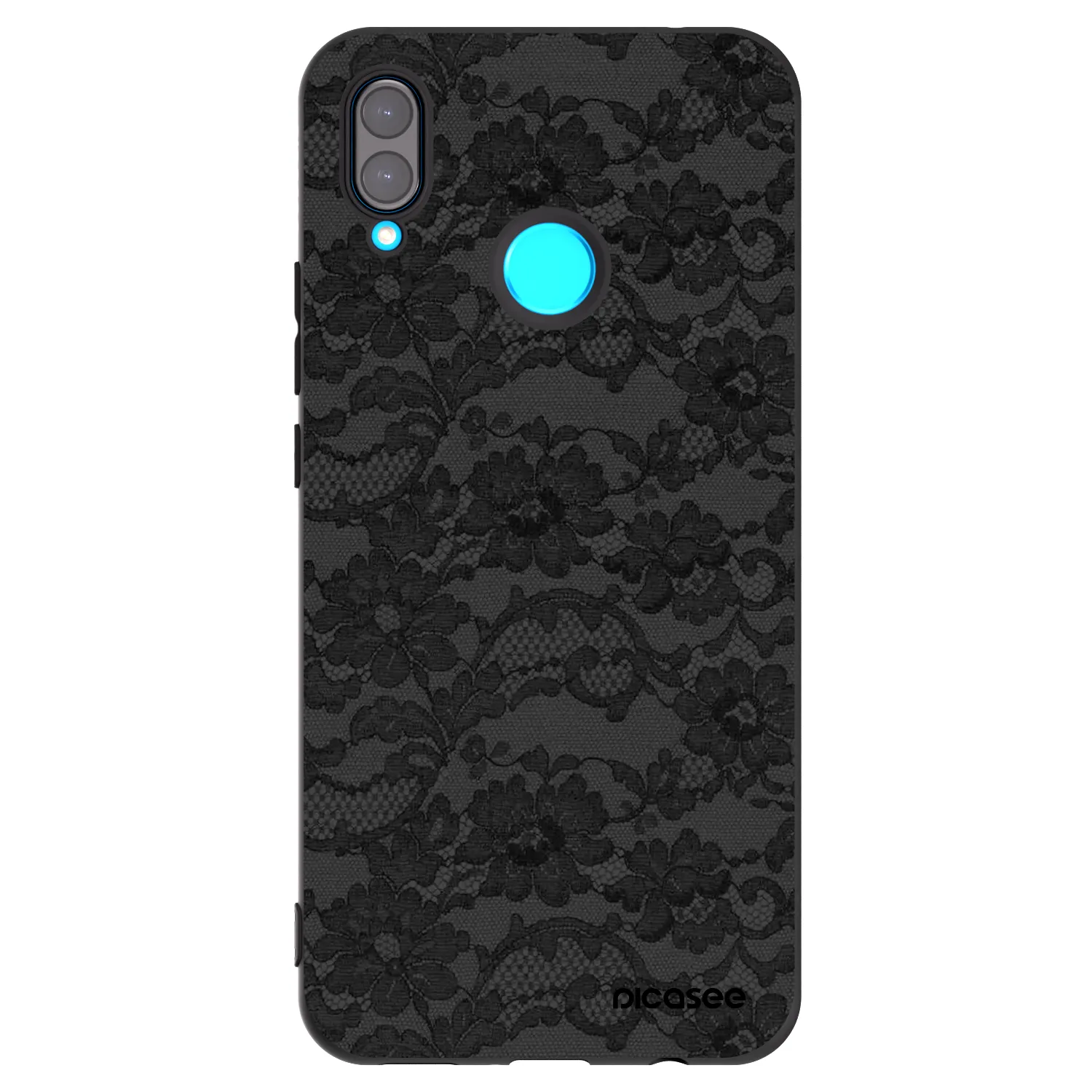 Picasee silikonski črni ovitek za Huawei Nova 3 - Dark Elegance