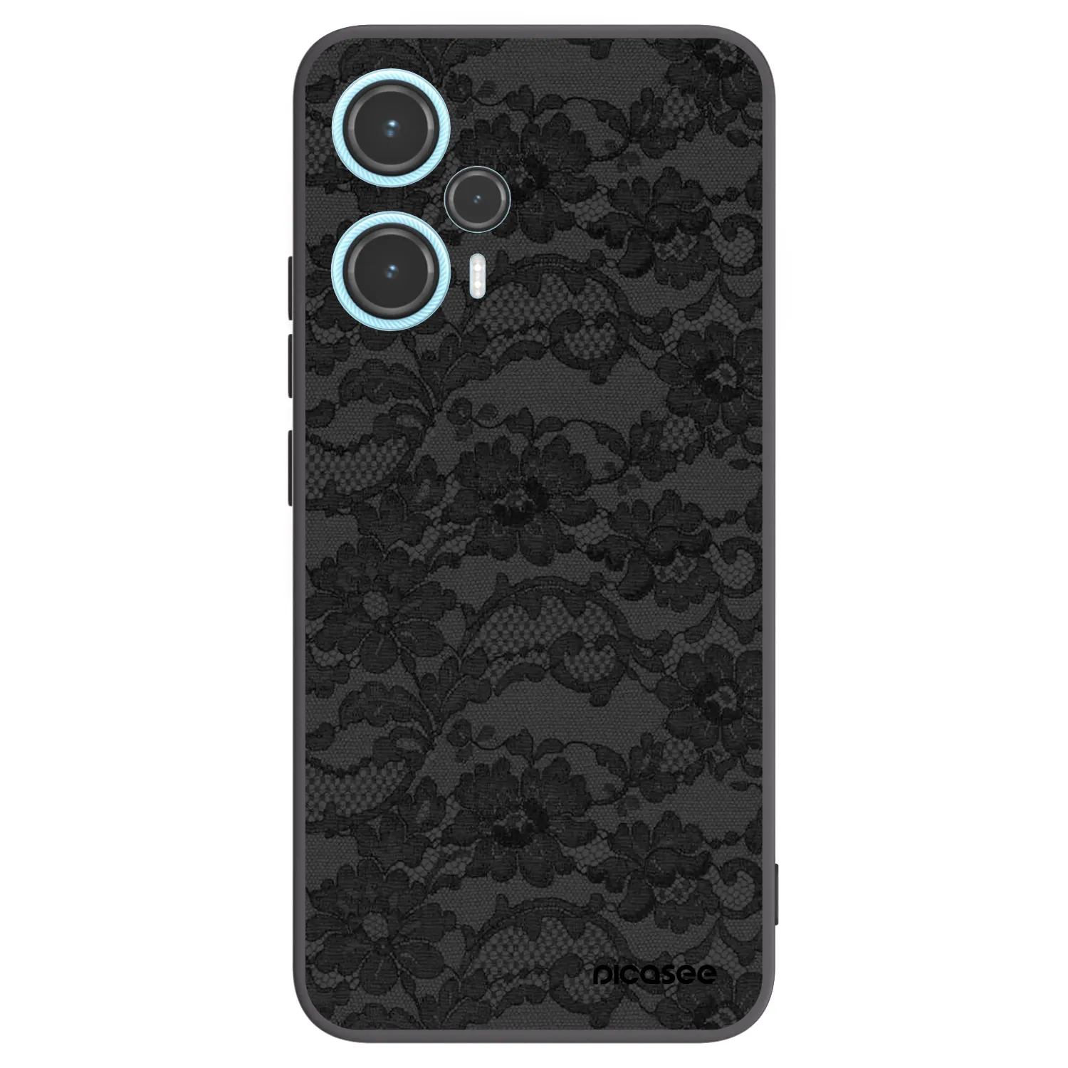Picasee silikonski črni ovitek za Xiaomi Poco F5 - Dark Elegance