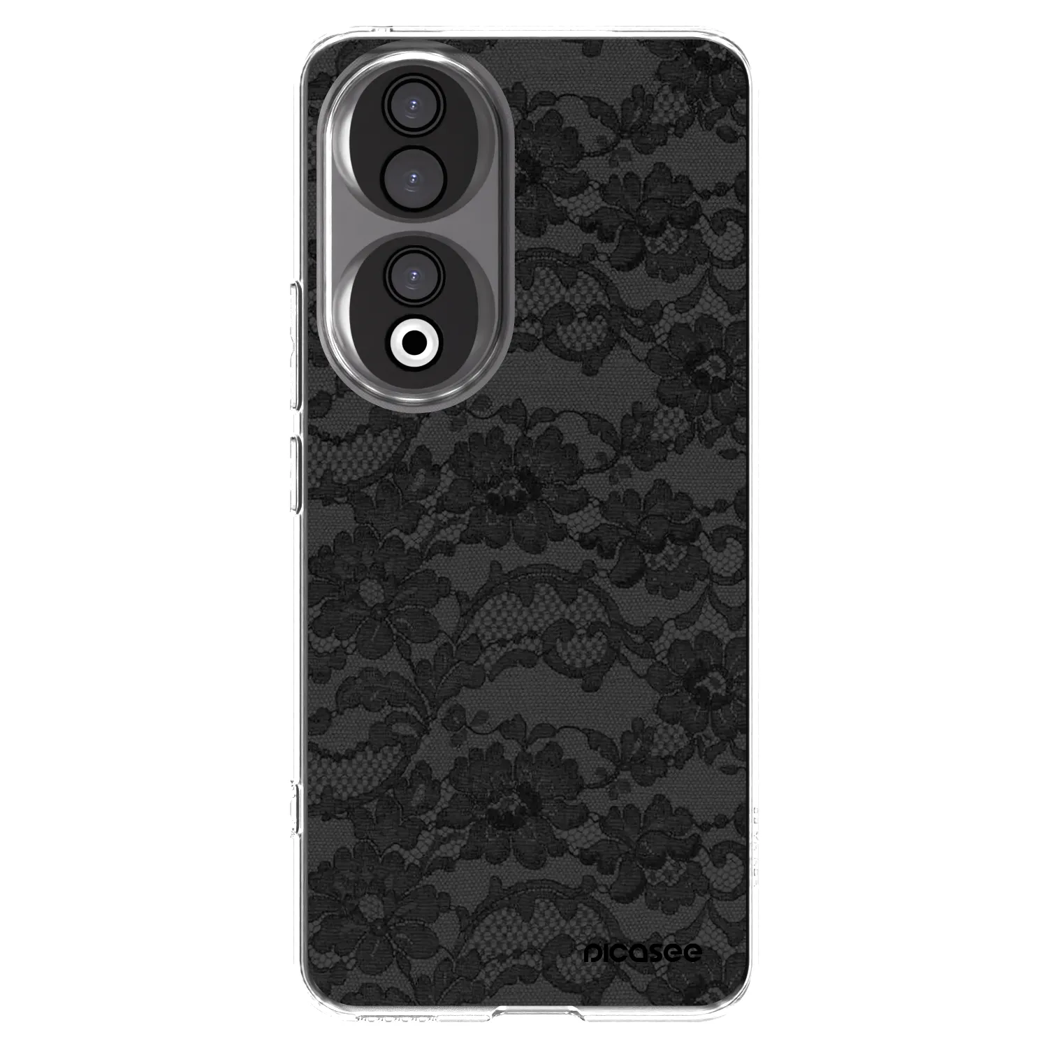 Picasee silikonski prozorni ovitek za Honor 90 5G - Dark Elegance