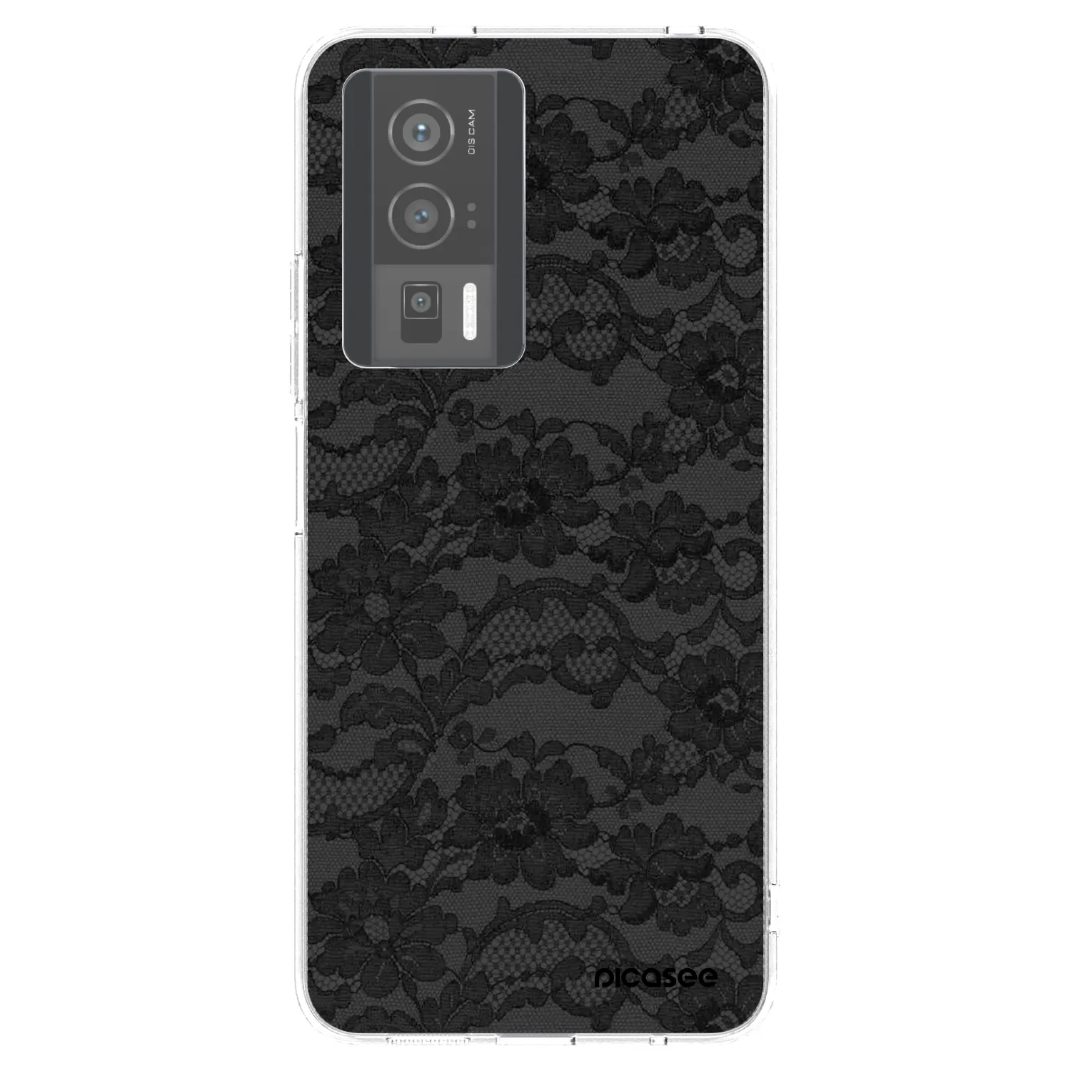 Picasee silikonski prozorni ovitek za Xiaomi Poco F5 Pro 5G - Dark Elegance