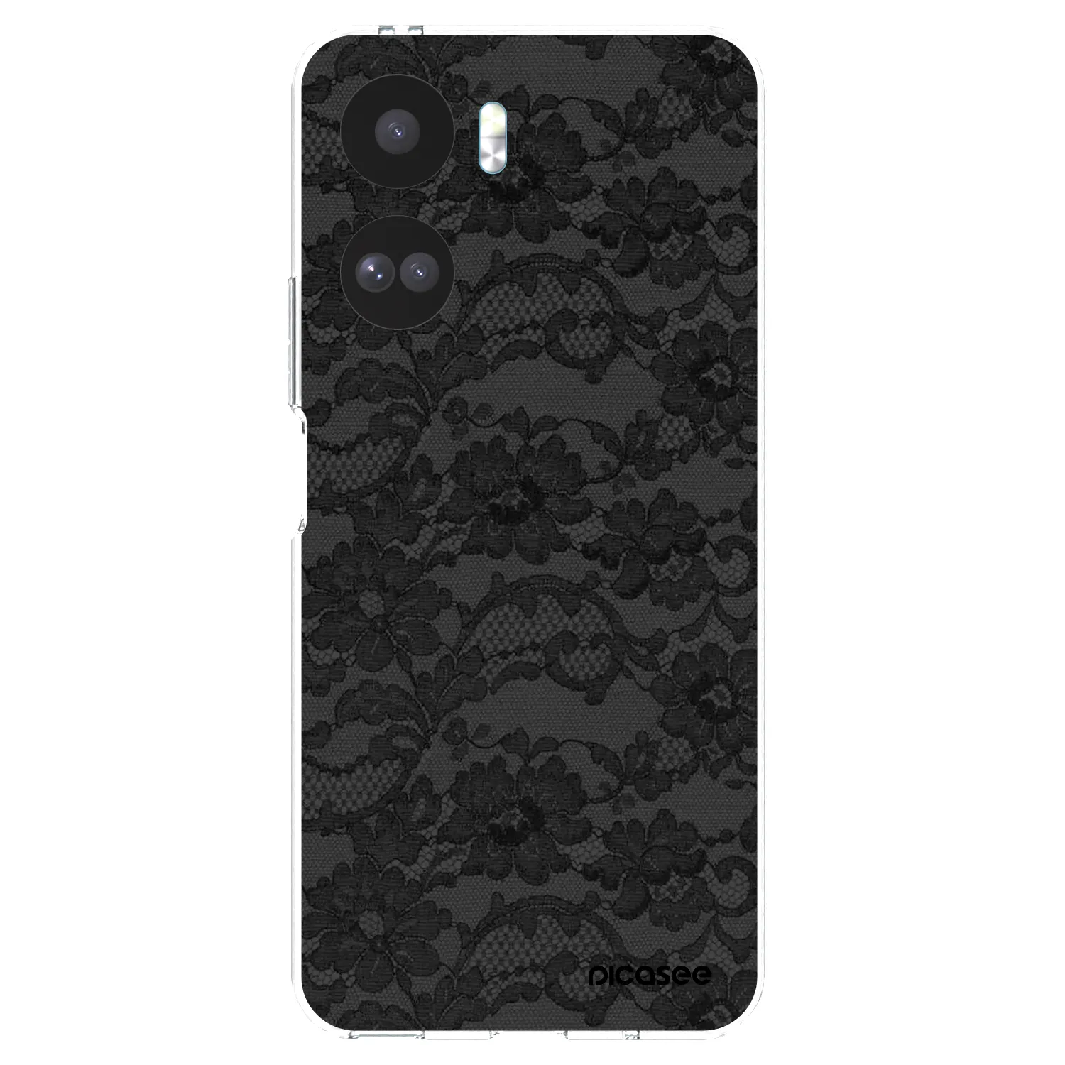 Picasee silikonski prozorni ovitek za Honor 90 Lite 5G - Dark Elegance