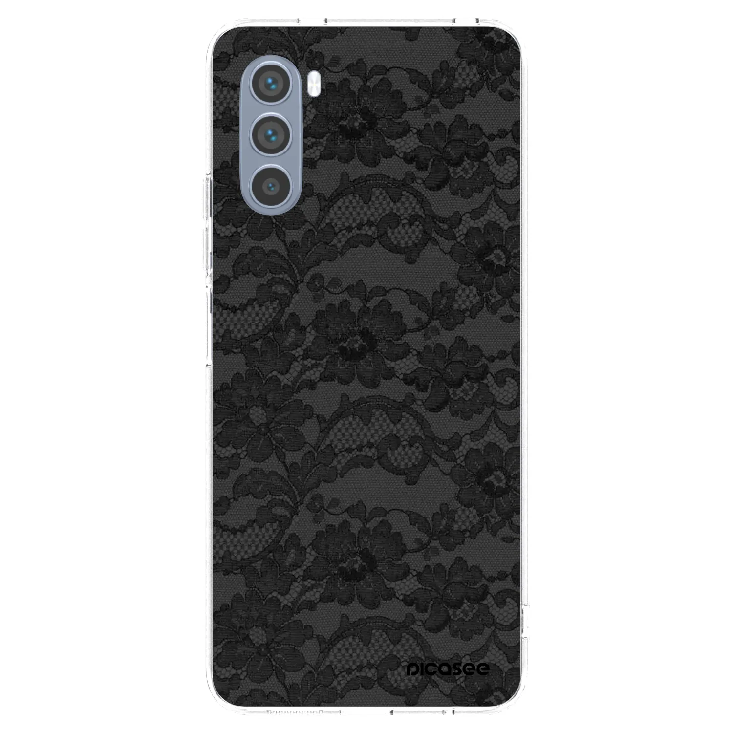 Picasee silikonski prozorni ovitek za Motorola Moto G62 - Dark Elegance