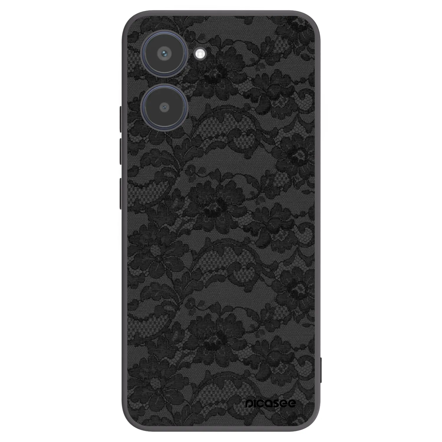 Picasee silikonski črni ovitek za Realme 10 4G - Dark Elegance