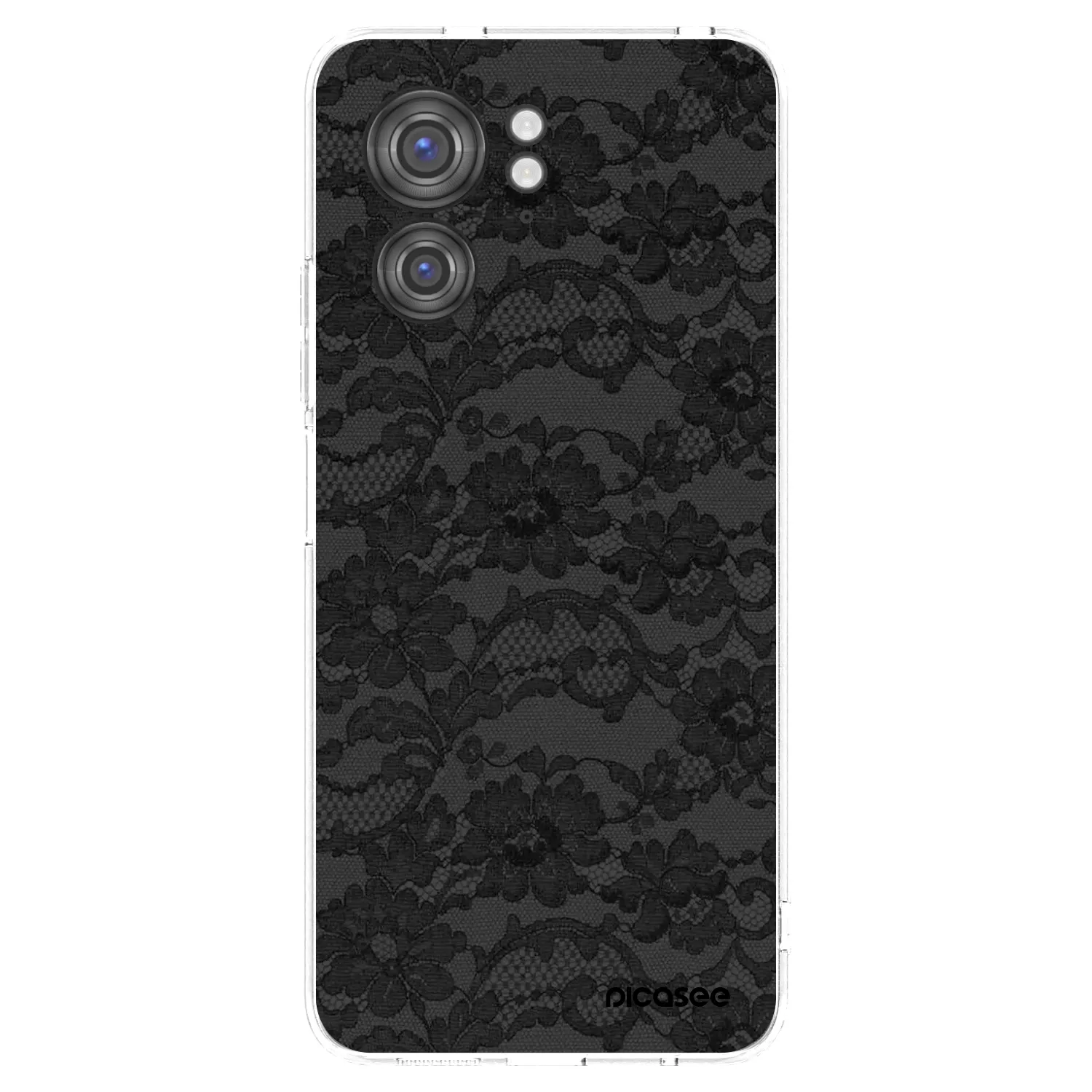 Picasee silikonski prozorni ovitek za Motorola Edge 40 - Dark Elegance