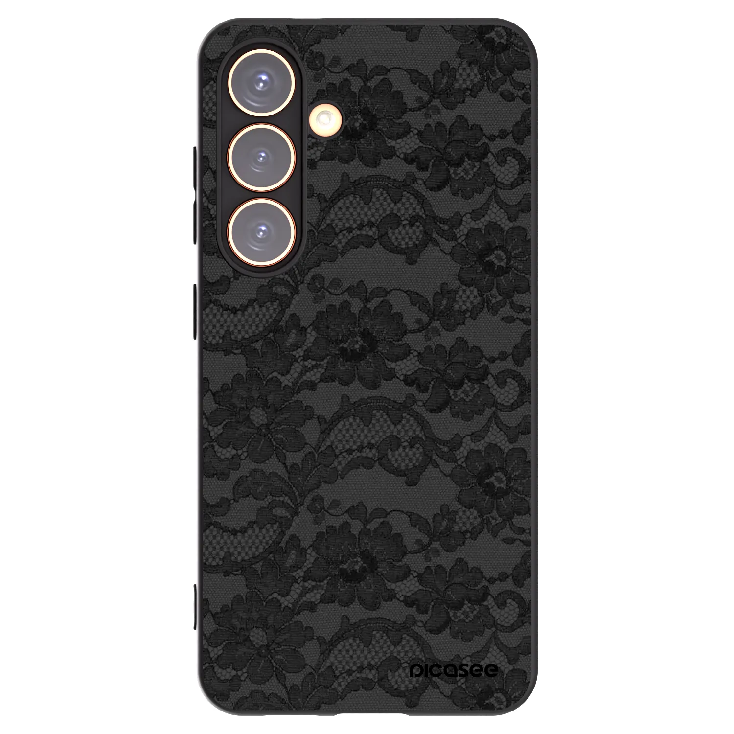 Picasee silikonski črni ovitek za Samsung Galaxy S24 S921B 5G - Dark Elegance