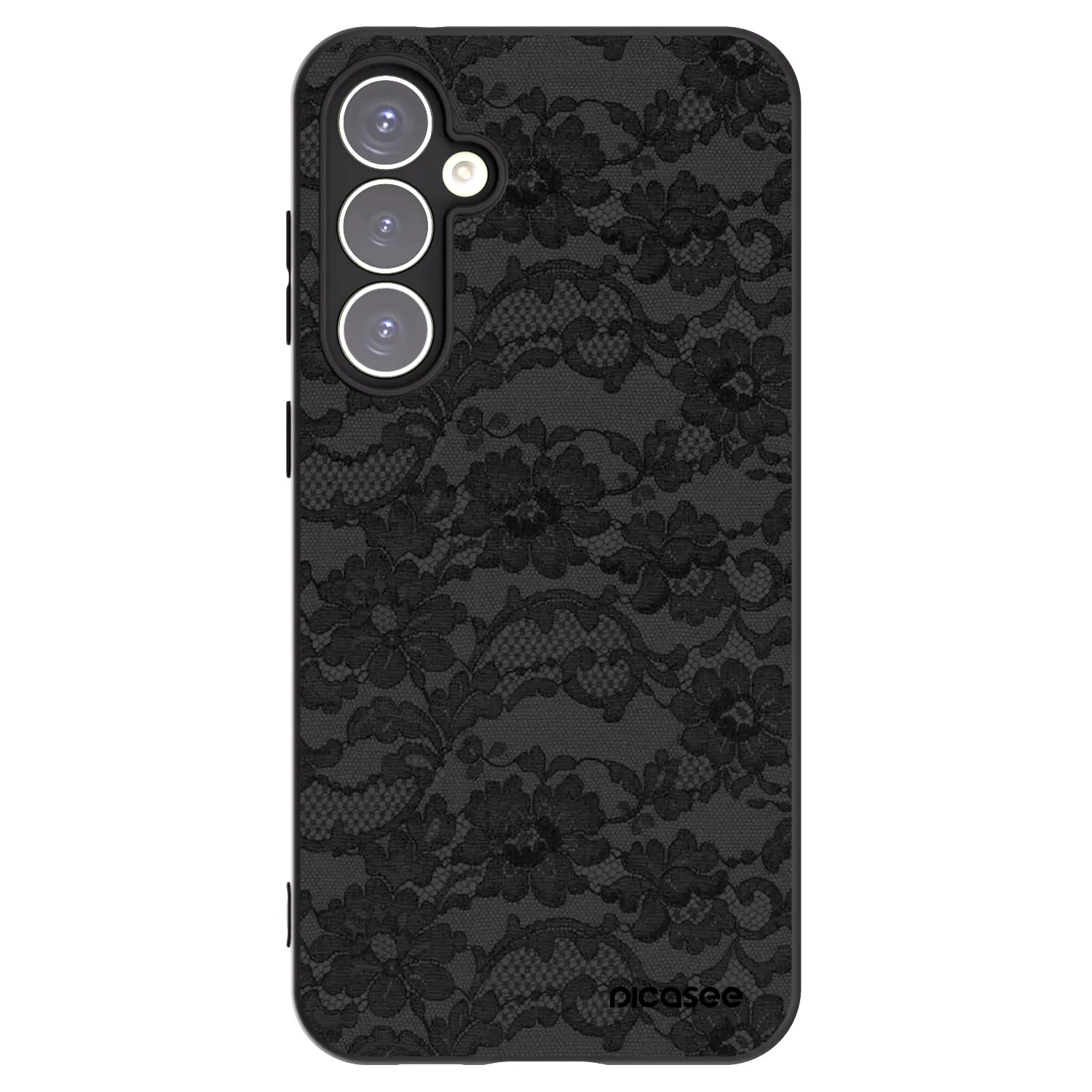 Picasee silikonski črni ovitek za Samsung Galaxy S23 FE S711B - Dark Elegance