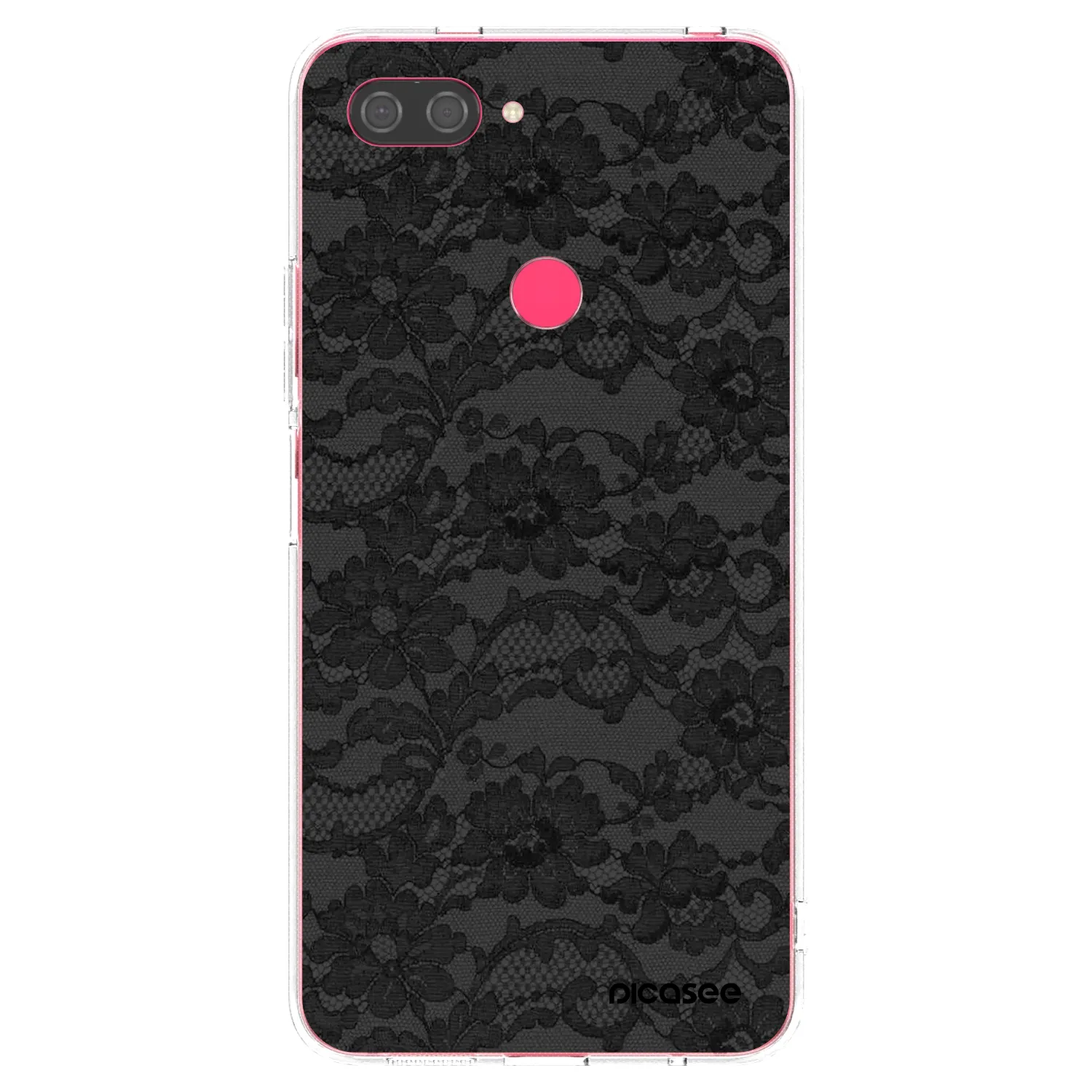 Picasee silikonski prozorni ovitek za Xiaomi Mi 8 Lite - Dark Elegance