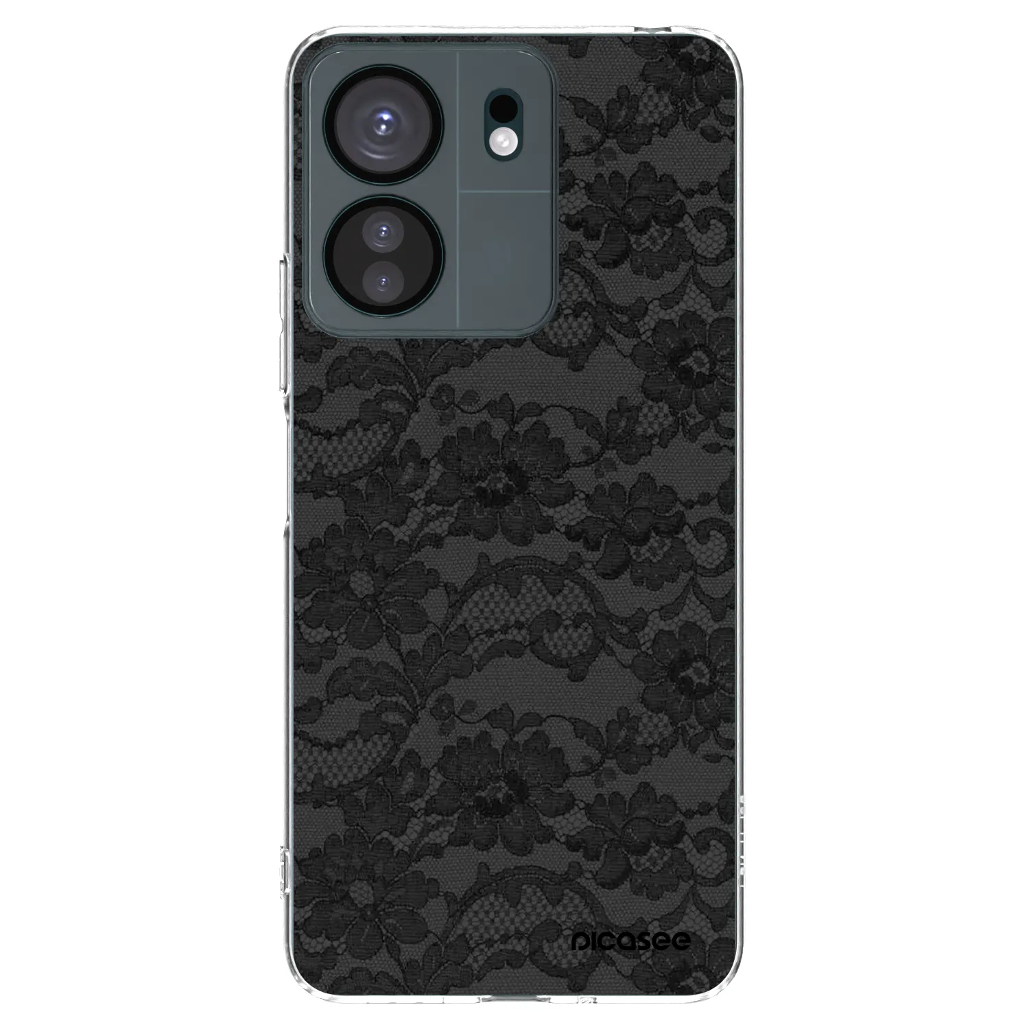 Picasee silikonski prozorni ovitek za Xiaomi Redmi 13C 4G - Dark Elegance