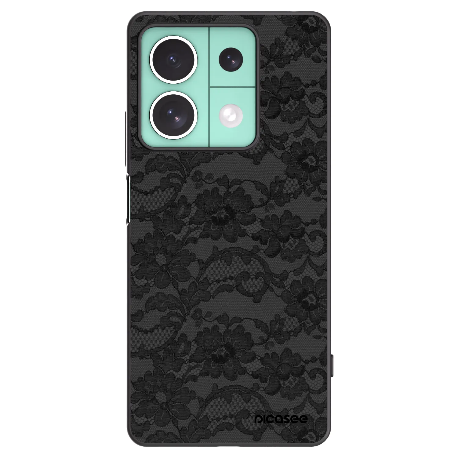 Picasee silikonski črni ovitek za Xiaomi Redmi Note 13 5G - Dark Elegance