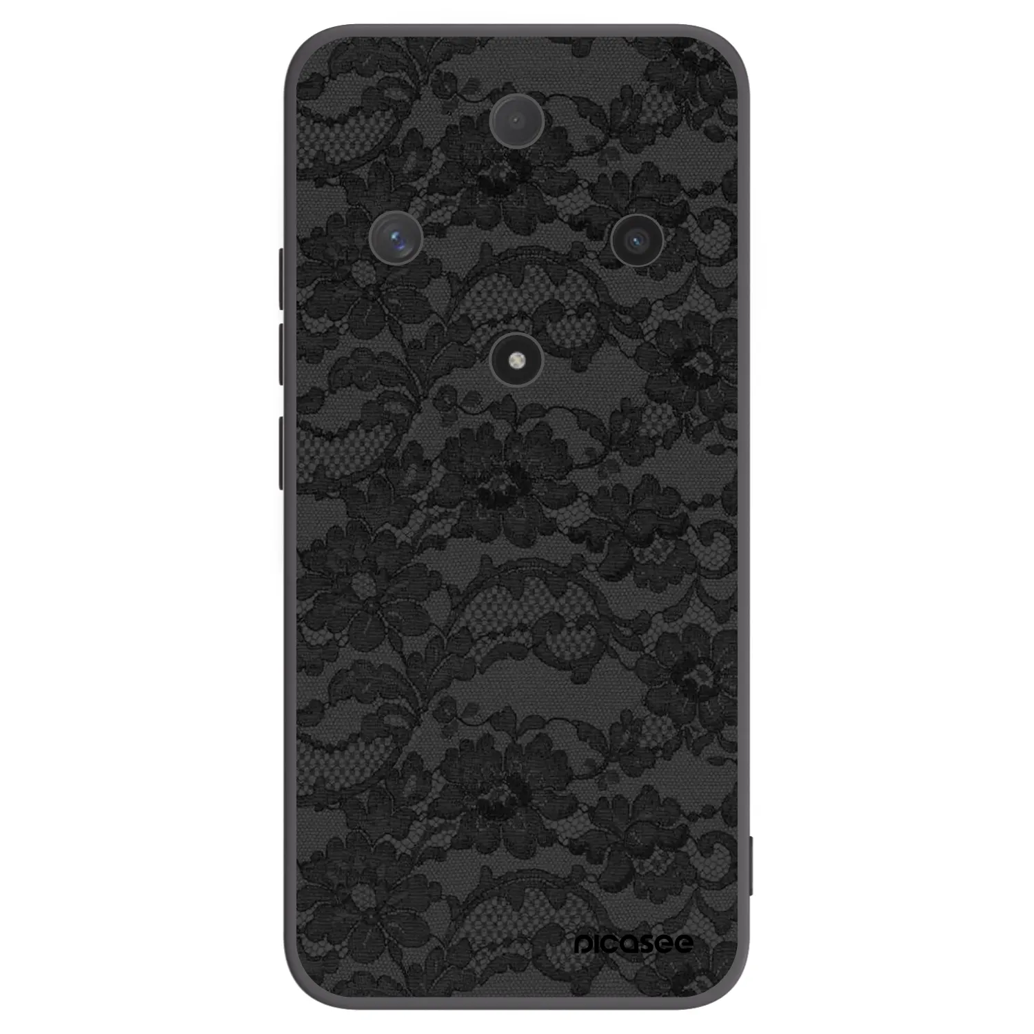 Picasee silikonski črni ovitek za Honor Magic6 Lite 5G - Dark Elegance