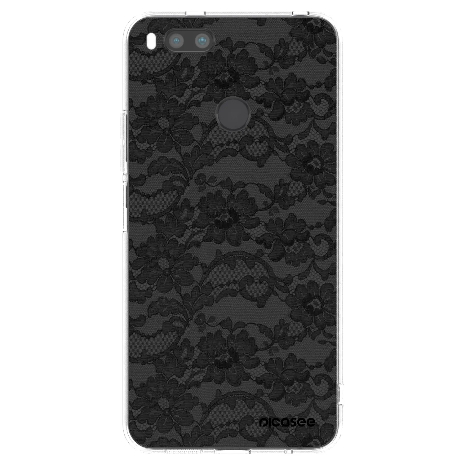 Picasee silikonski prozorni ovitek za Xiaomi Mi A1 Global - Dark Elegance