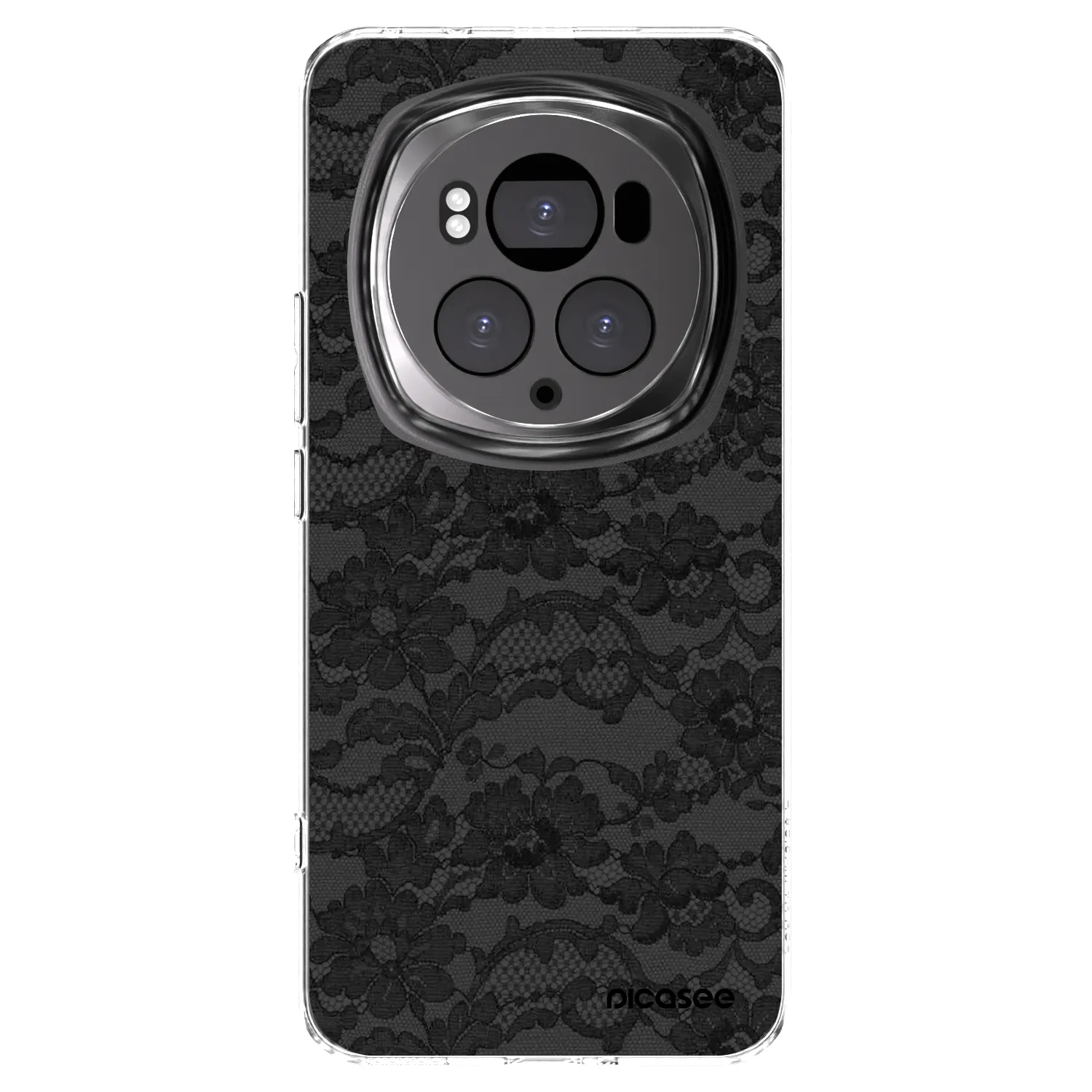 Picasee silikonski prozorni ovitek za Honor Magic6 Pro - Dark Elegance