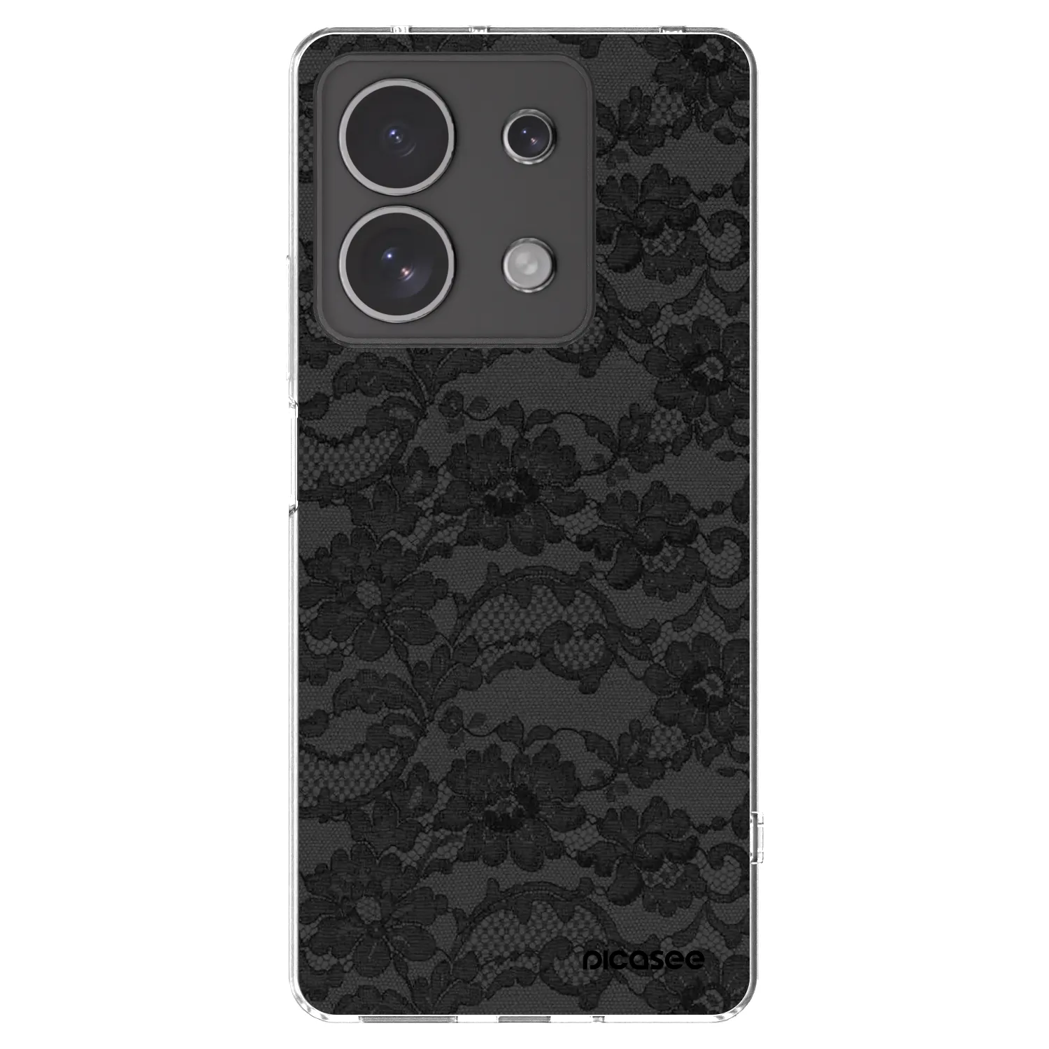 Picasee silikonski prozorni ovitek za Xiaomi Redmi Note 13 4G - Dark Elegance
