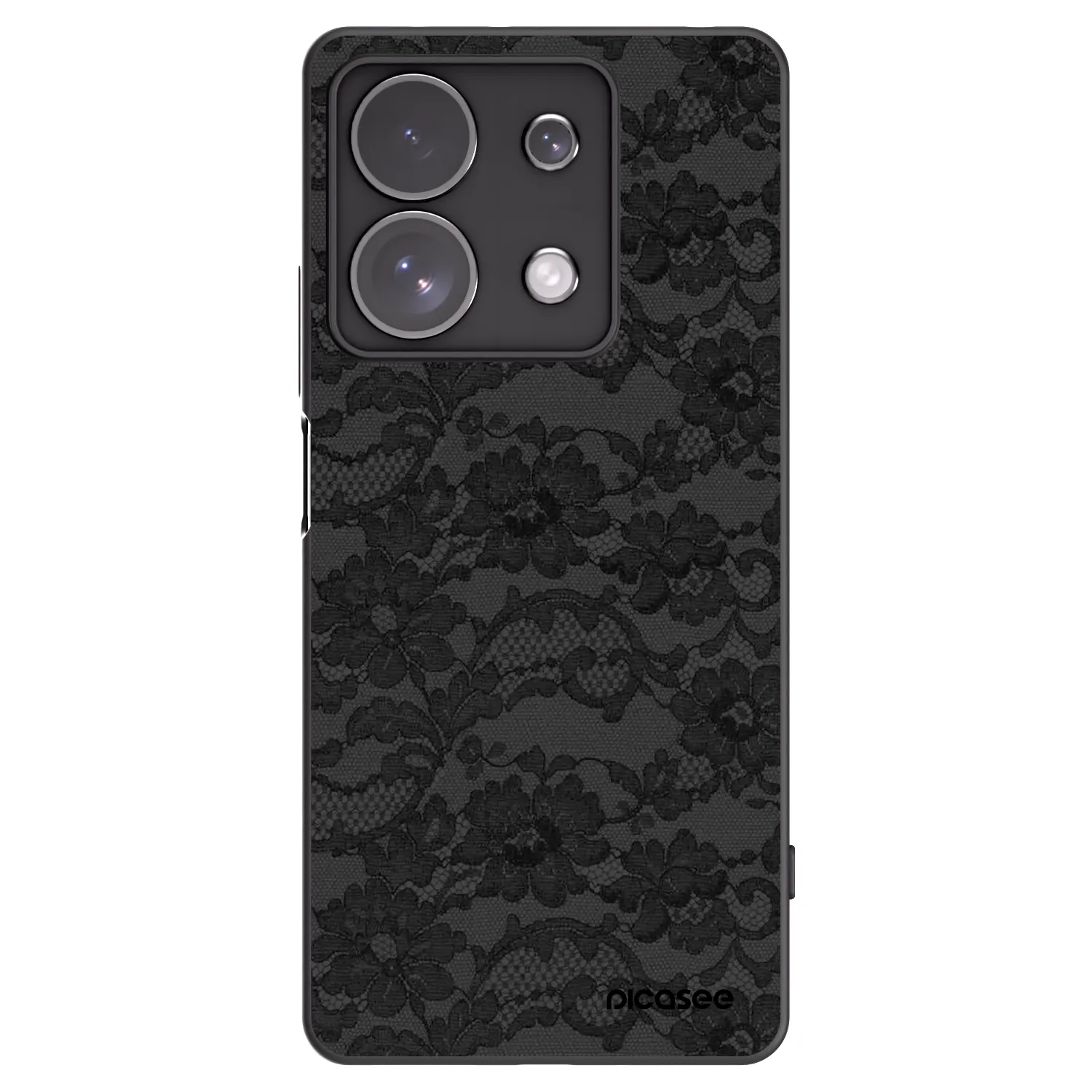 Picasee silikonski črni ovitek za Xiaomi Redmi Note 13 Pro 4G - Dark Elegance
