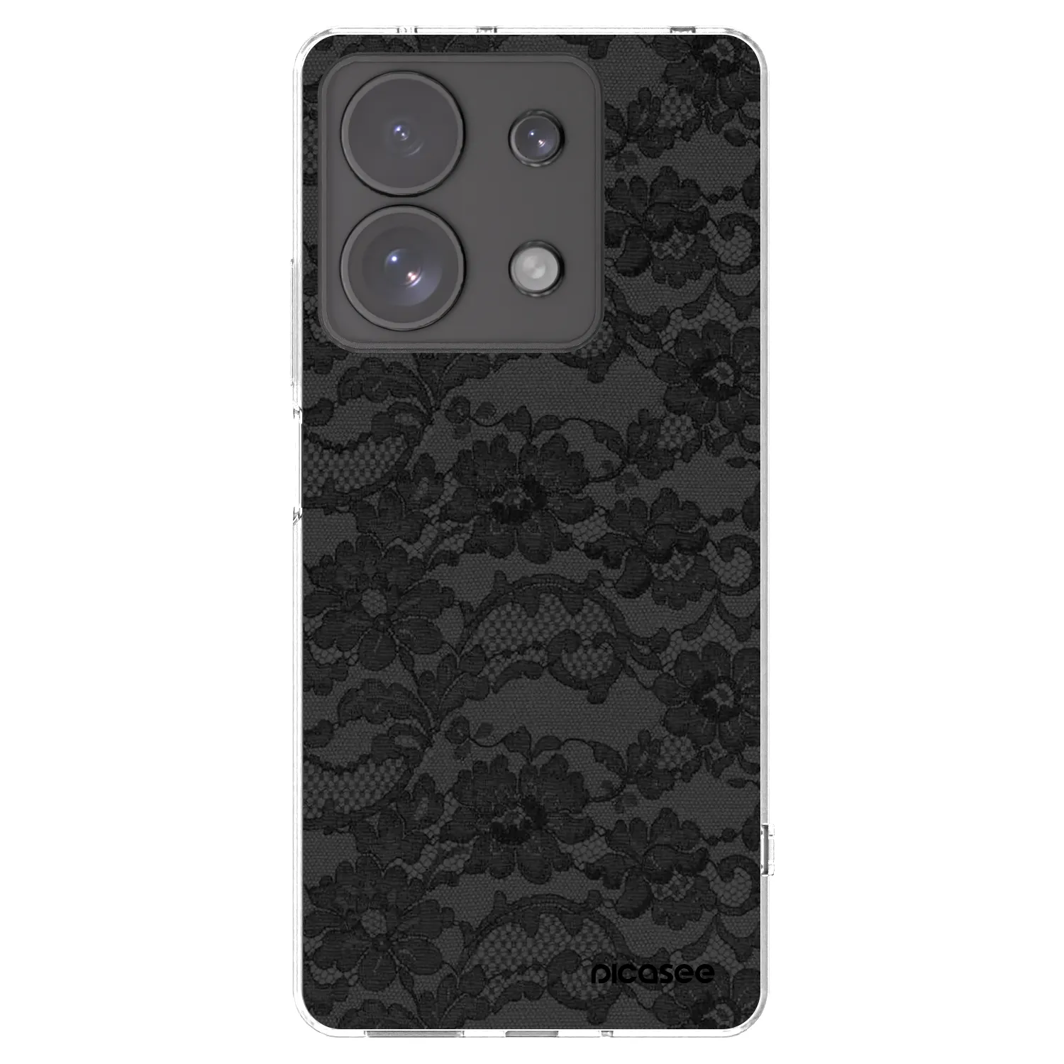 Picasee silikonski prozorni ovitek za Xiaomi Redmi Note 13 Pro 4G - Dark Elegance