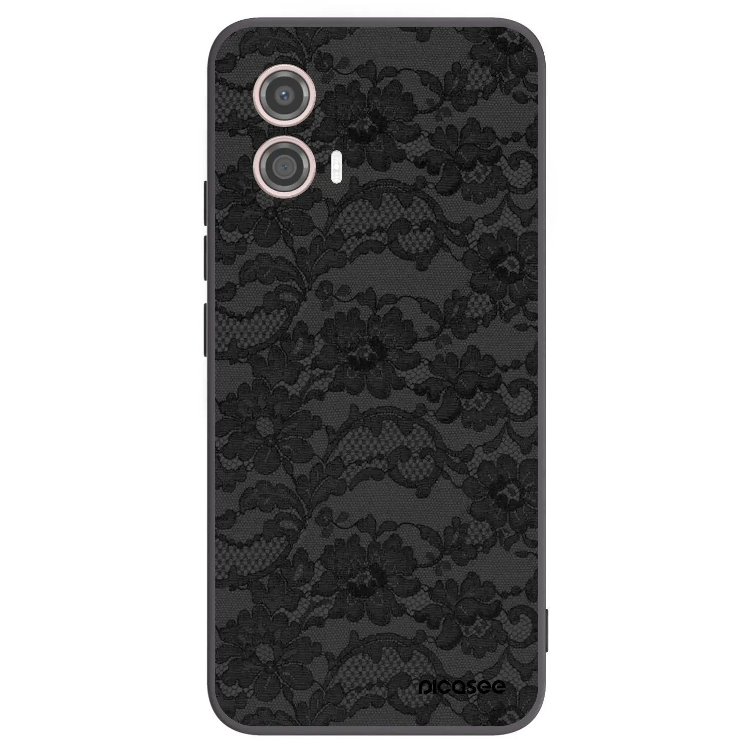 Picasee silikonski črni ovitek za Motorola Moto G53 5G - Dark Elegance