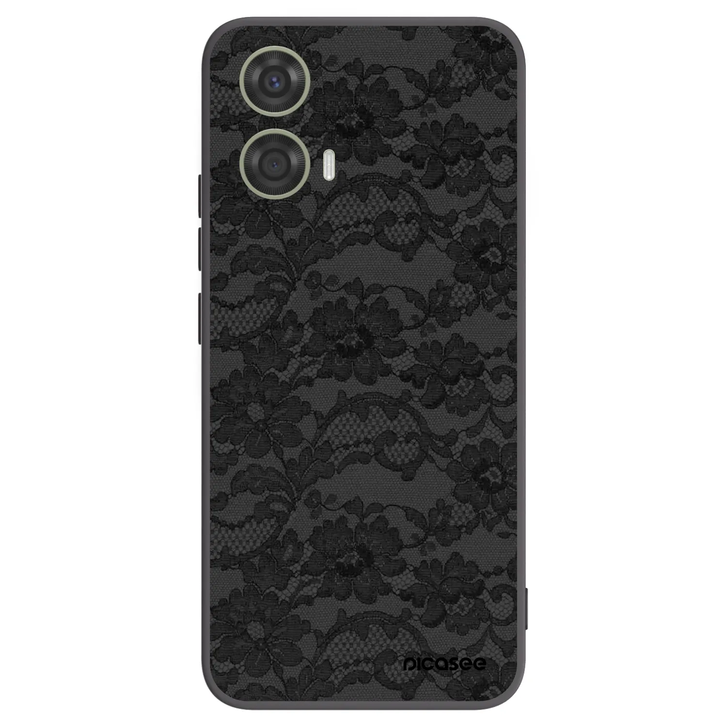 Picasee silikonski črni ovitek za Motorola Moto G24 - Dark Elegance