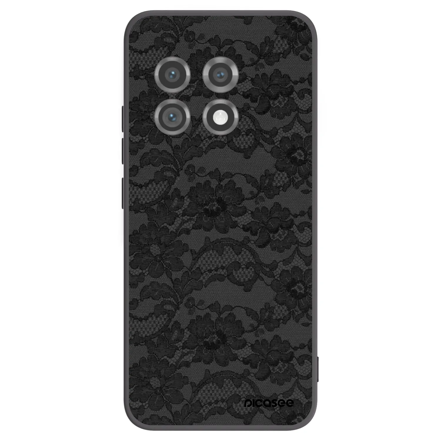 Picasee silikonski črni ovitek za OnePlus 11 5G - Dark Elegance
