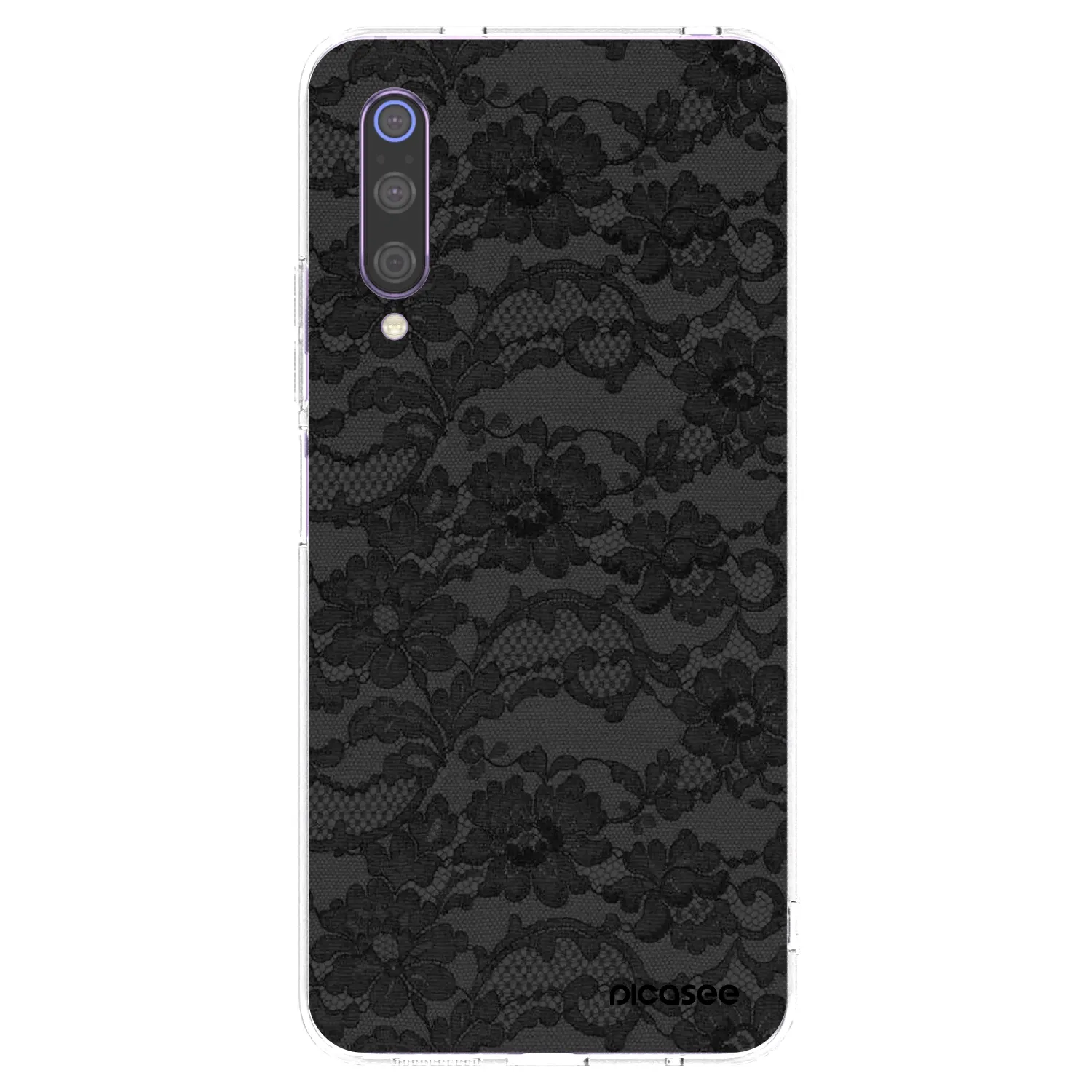 Picasee silikonski prozorni ovitek za Xiaomi Mi 9 - Dark Elegance
