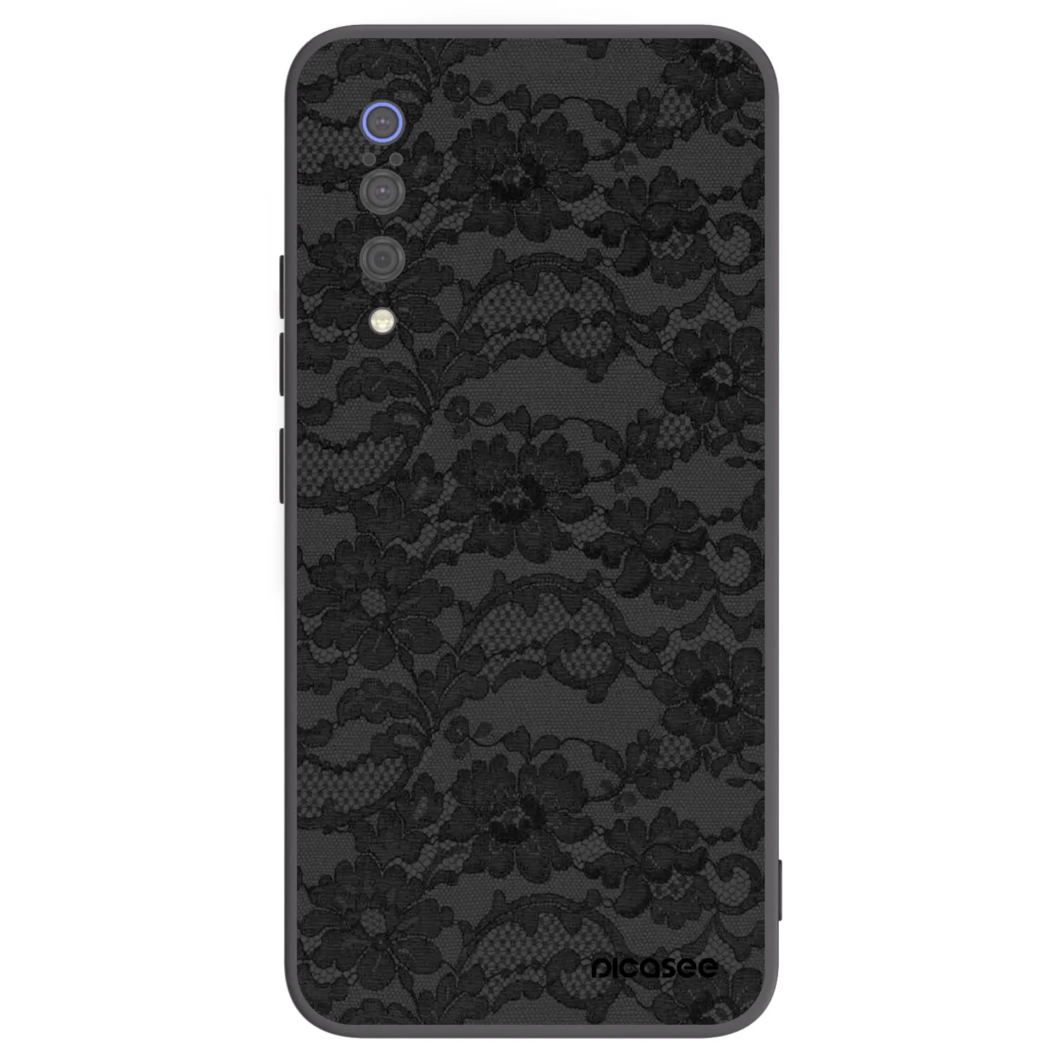 Picasee silikonski črni ovitek za Xiaomi Mi 9 - Dark Elegance