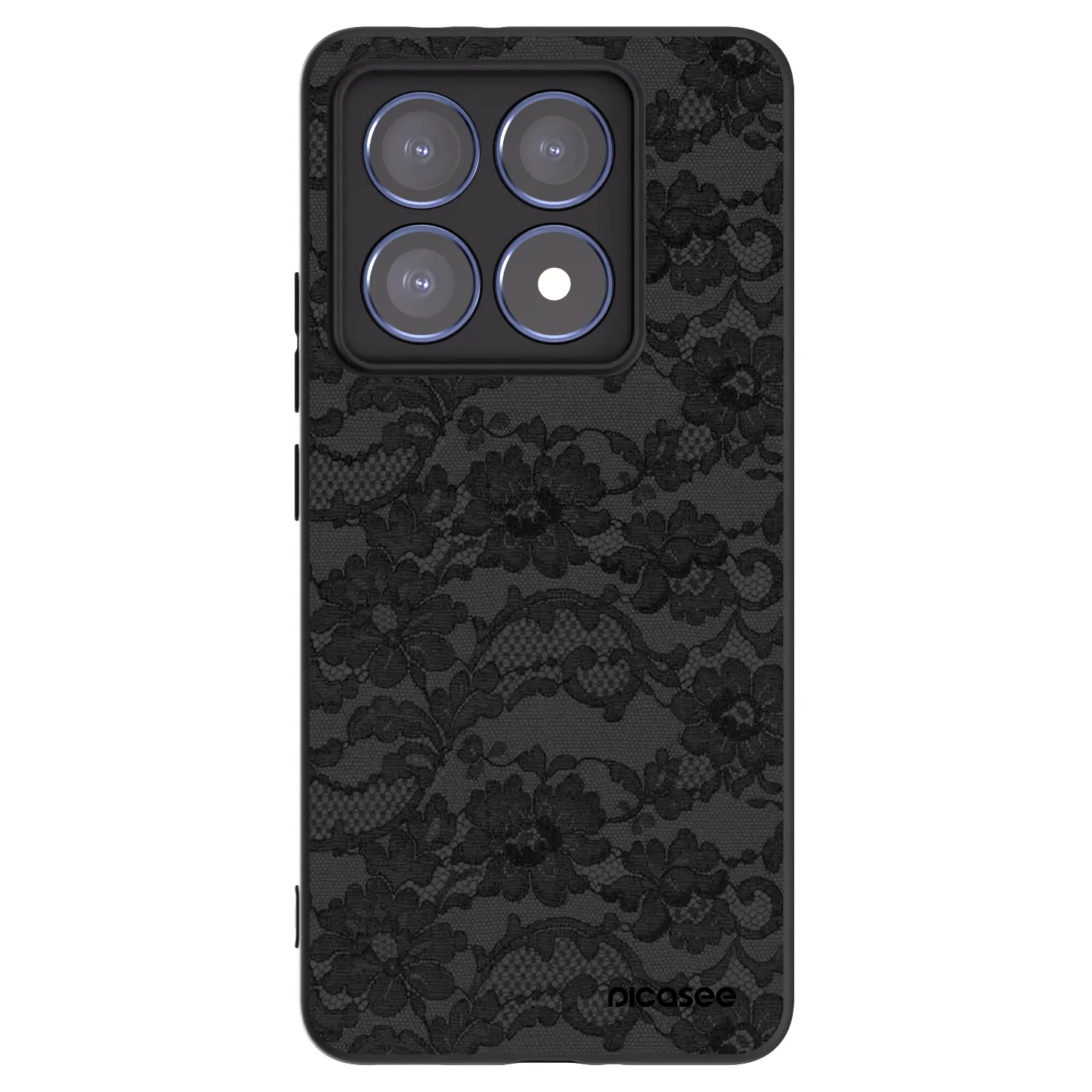Picasee silikonski črni ovitek za Xiaomi 14T Pro - Dark Elegance