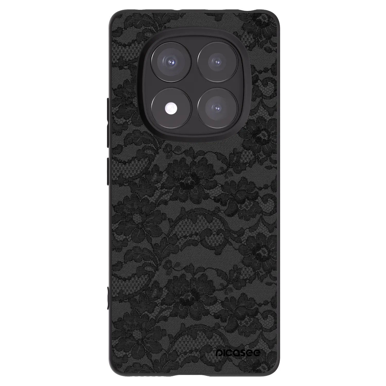 Picasee silikonski črni ovitek za Xiaomi Redmi Note 14 Pro 5G - Dark Elegance