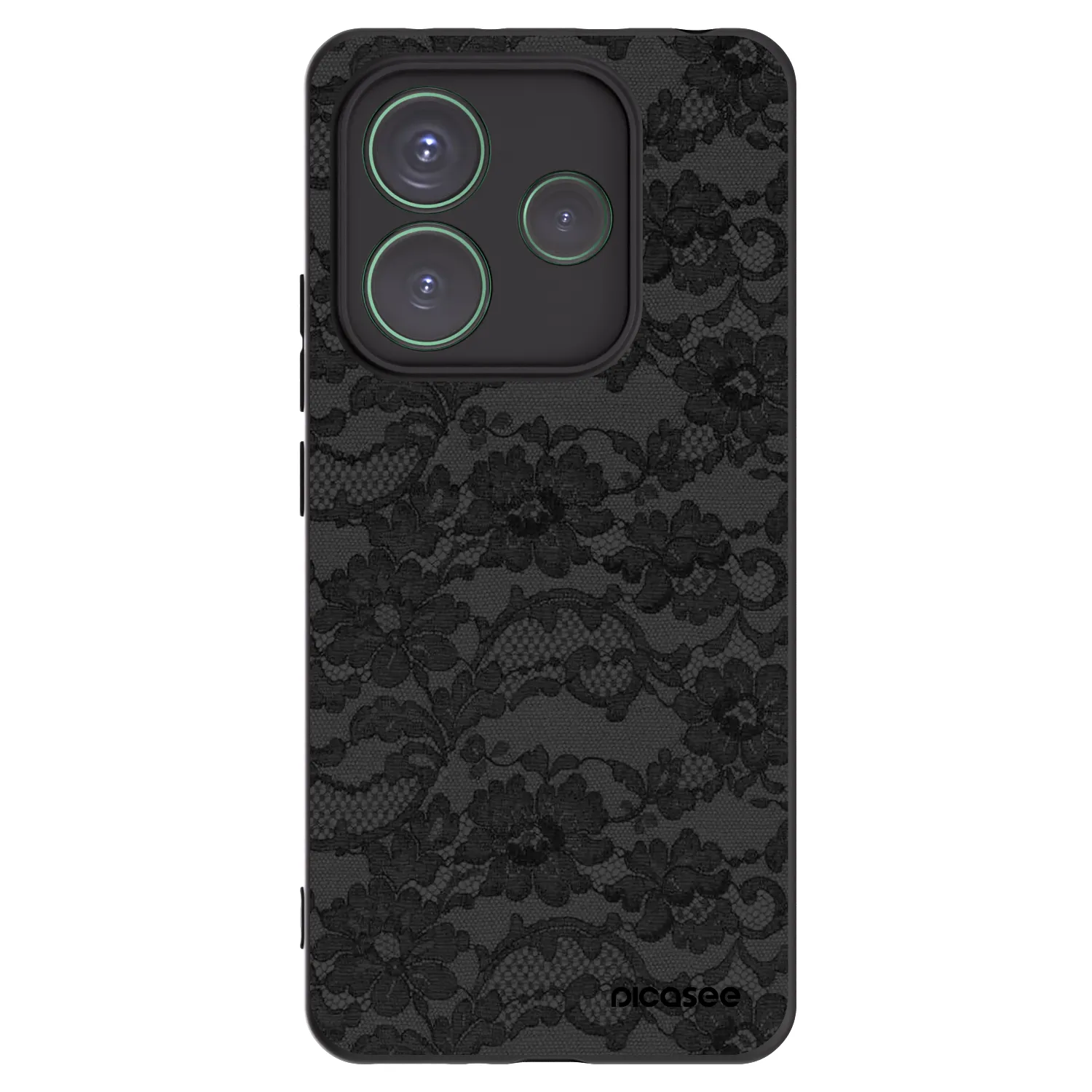 Picasee silikonski črni ovitek za Xiaomi Redmi Note 14 5G - Dark Elegance