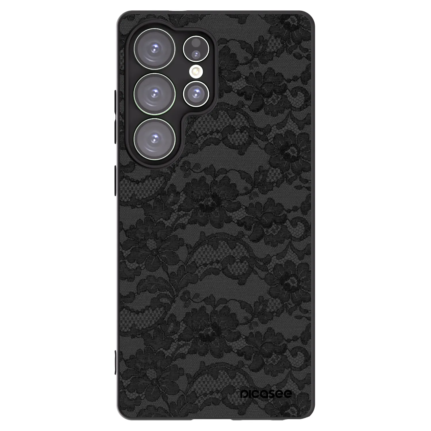 Picasee silikonski črni ovitek za Samsung Galaxy S25 Ultra 5G - Dark Elegance
