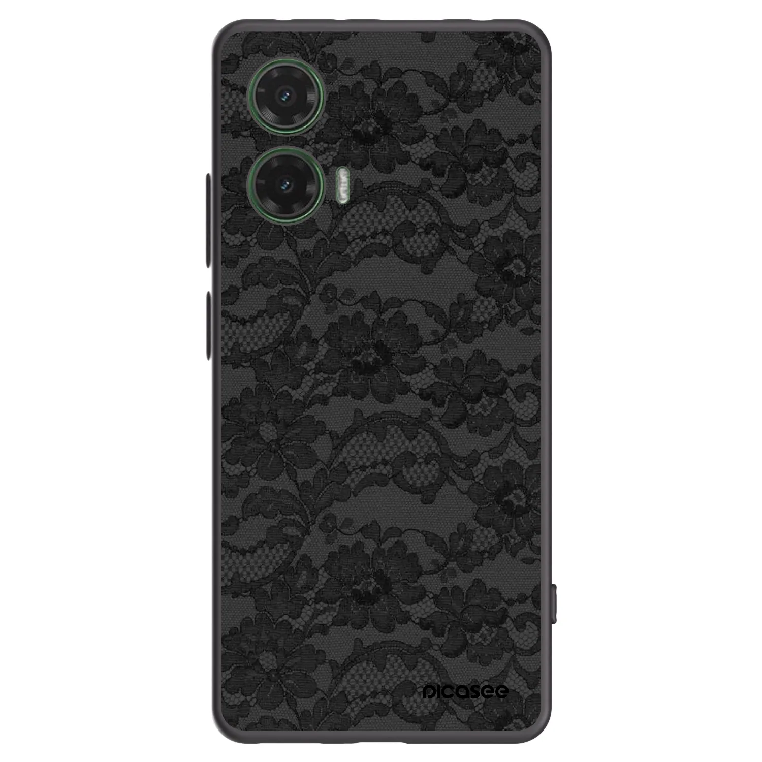 Picasee silikonski črni ovitek za Motorola Moto G35 5G - Dark Elegance