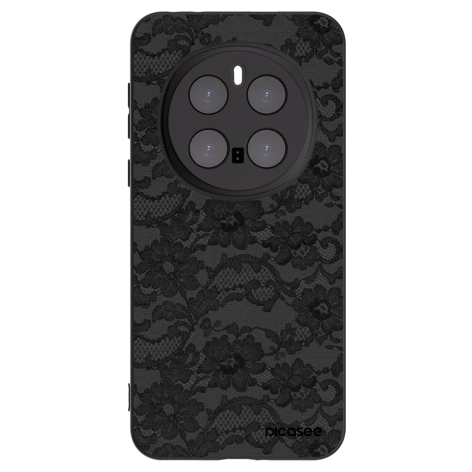 Picasee silikonski črni ovitek za Honor Magic7 Pro 5G - Dark Elegance