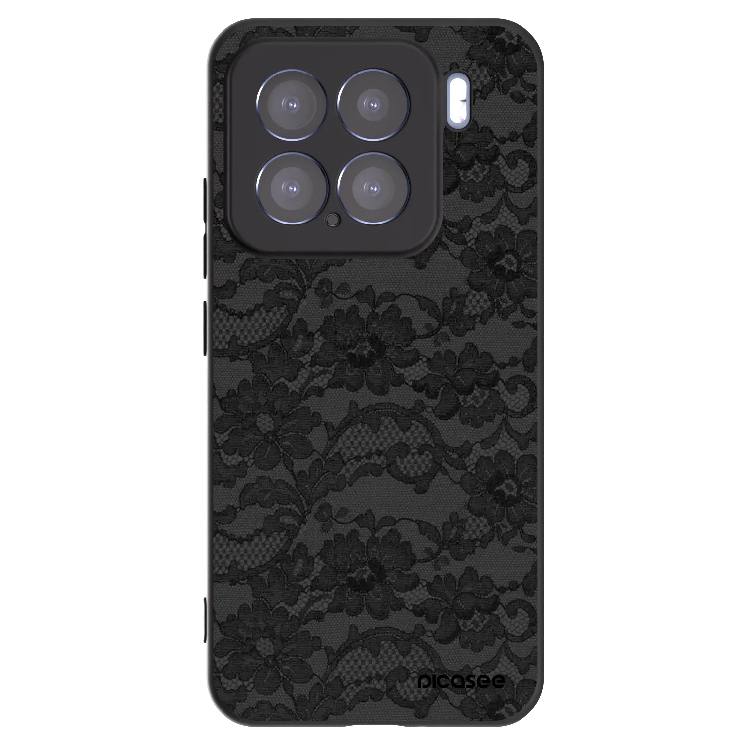 Picasee silikonski črni ovitek za Xiaomi 15 - Dark Elegance