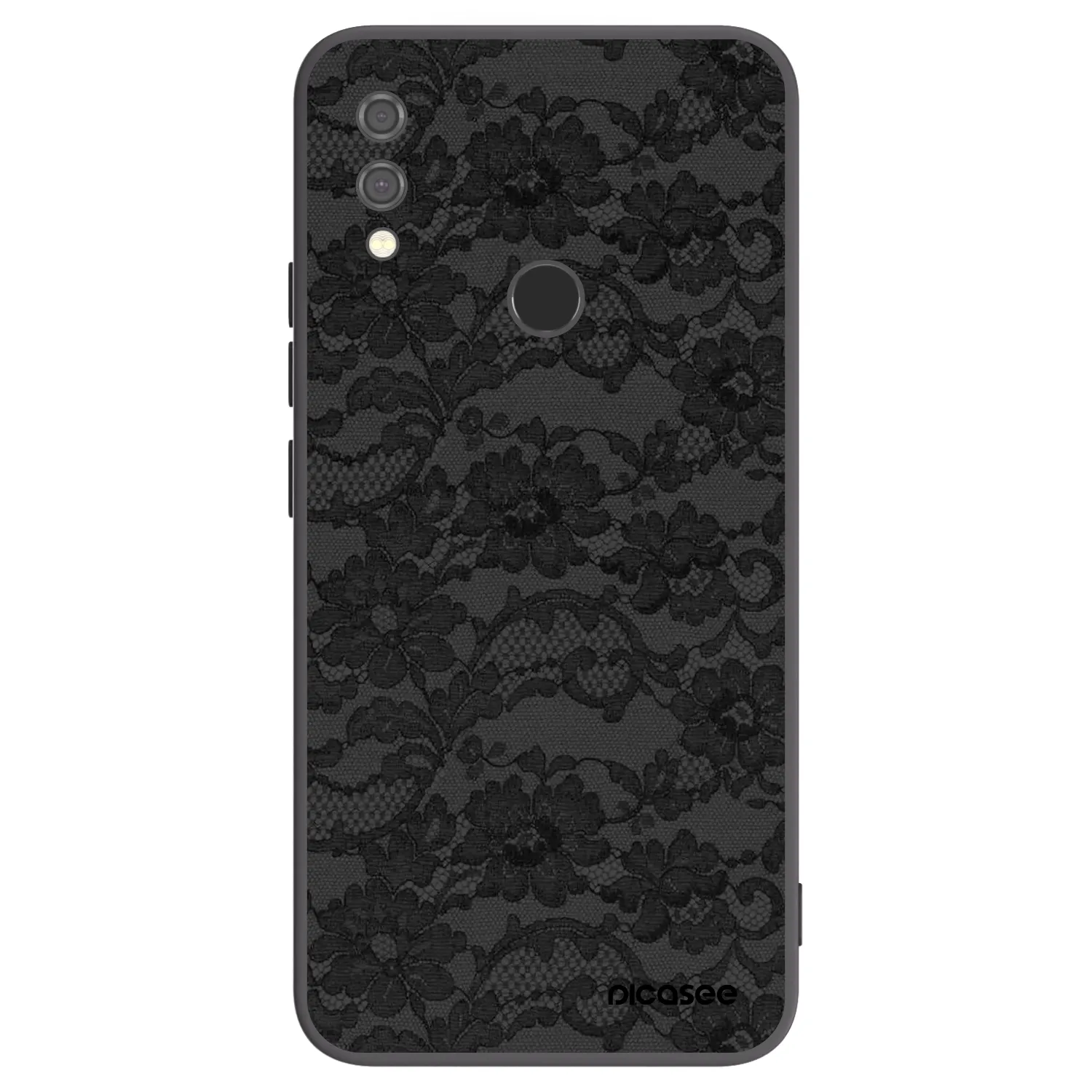 Picasee silikonski črni ovitek za Xiaomi Redmi Note 7 - Dark Elegance
