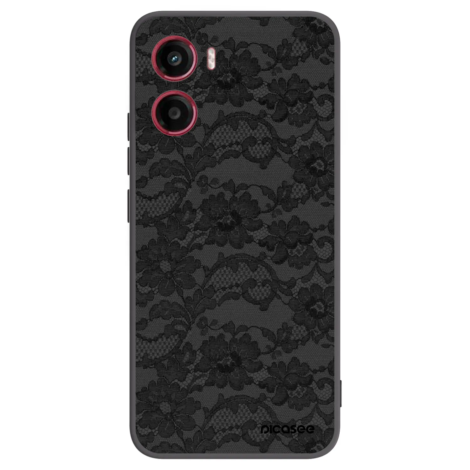 Picasee silikonski črni ovitek za Motorola Moto G05 - Dark Elegance