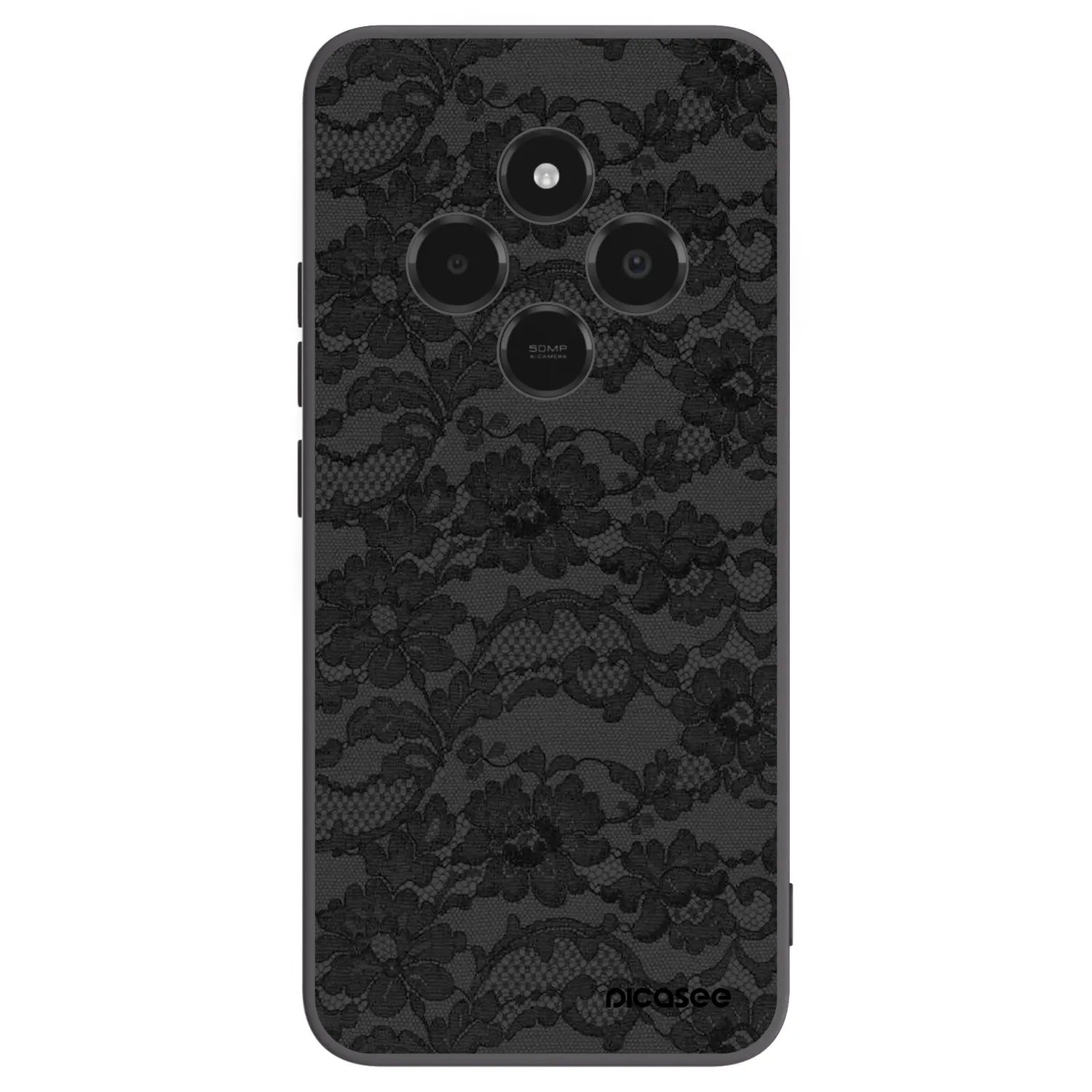 Picasee silikonski črni ovitek za Xiaomi Poco C75 - Dark Elegance