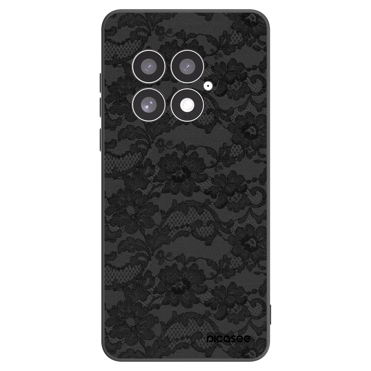 Picasee silikonski črni ovitek za OnePlus 13 5G - Dark Elegance