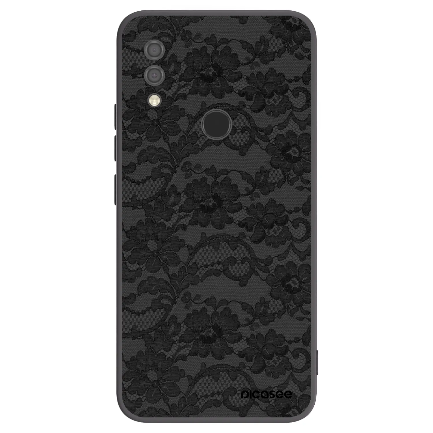 Picasee silikonski črni ovitek za Xiaomi Redmi 7 - Dark Elegance