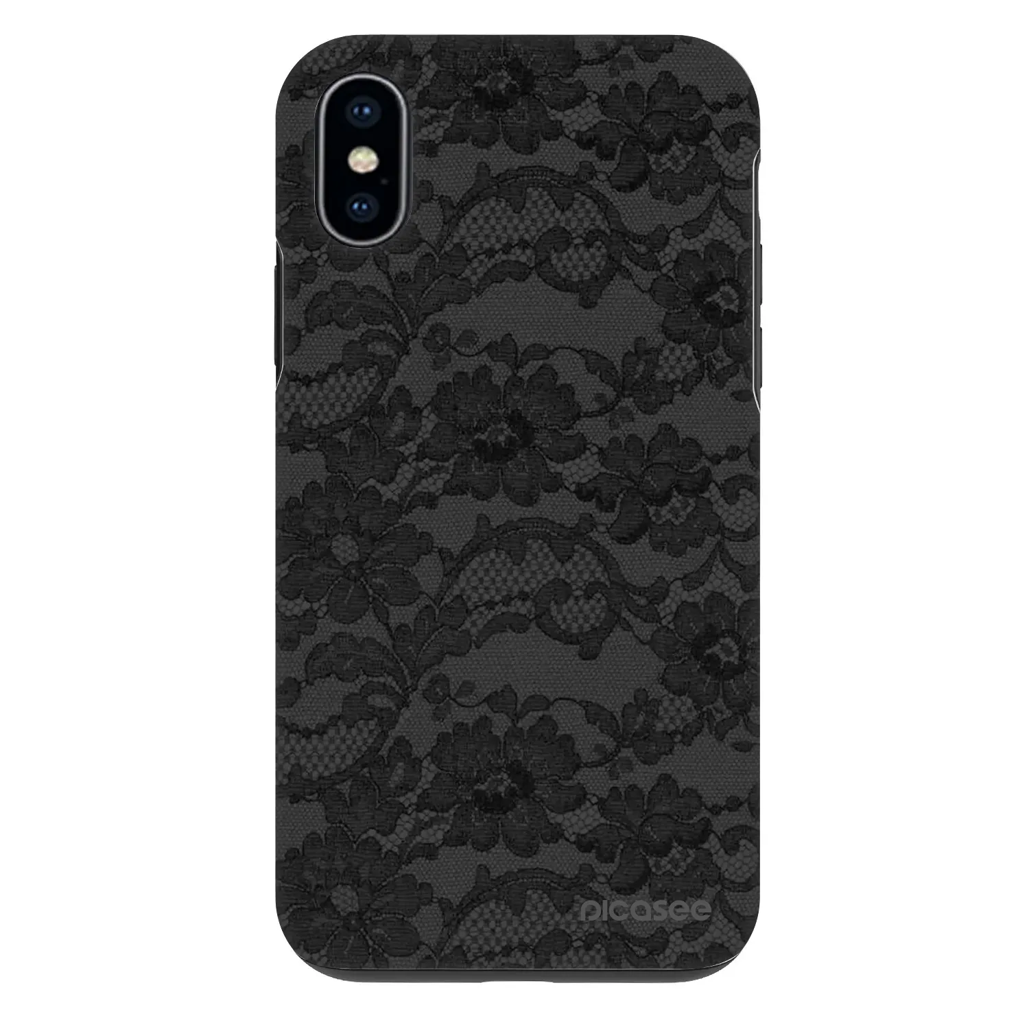 Picasee Fashion Case za Apple iPhone X/XS - Dark Elegance