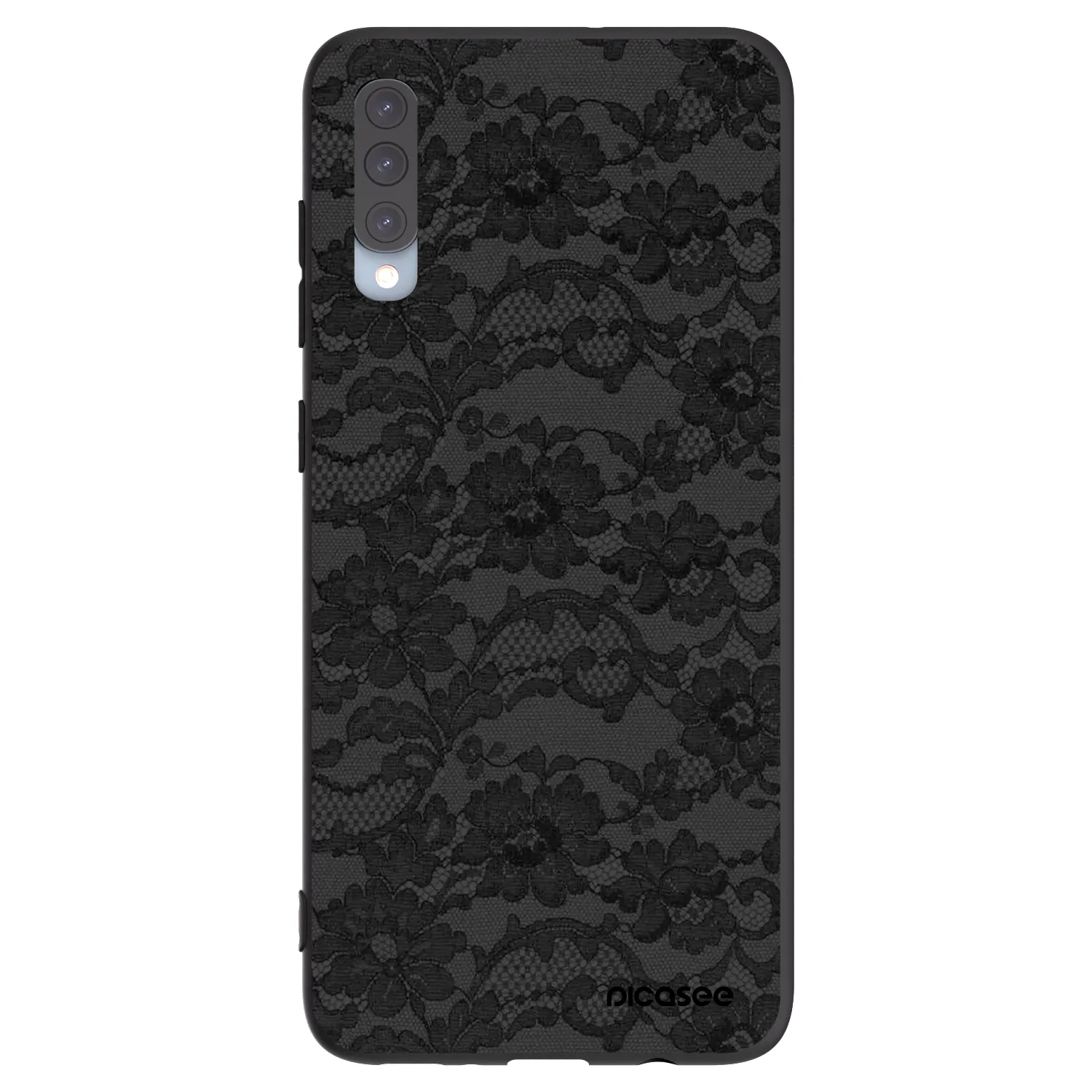 Picasee silikonski črni ovitek za Samsung Galaxy A70 A705F - Dark Elegance