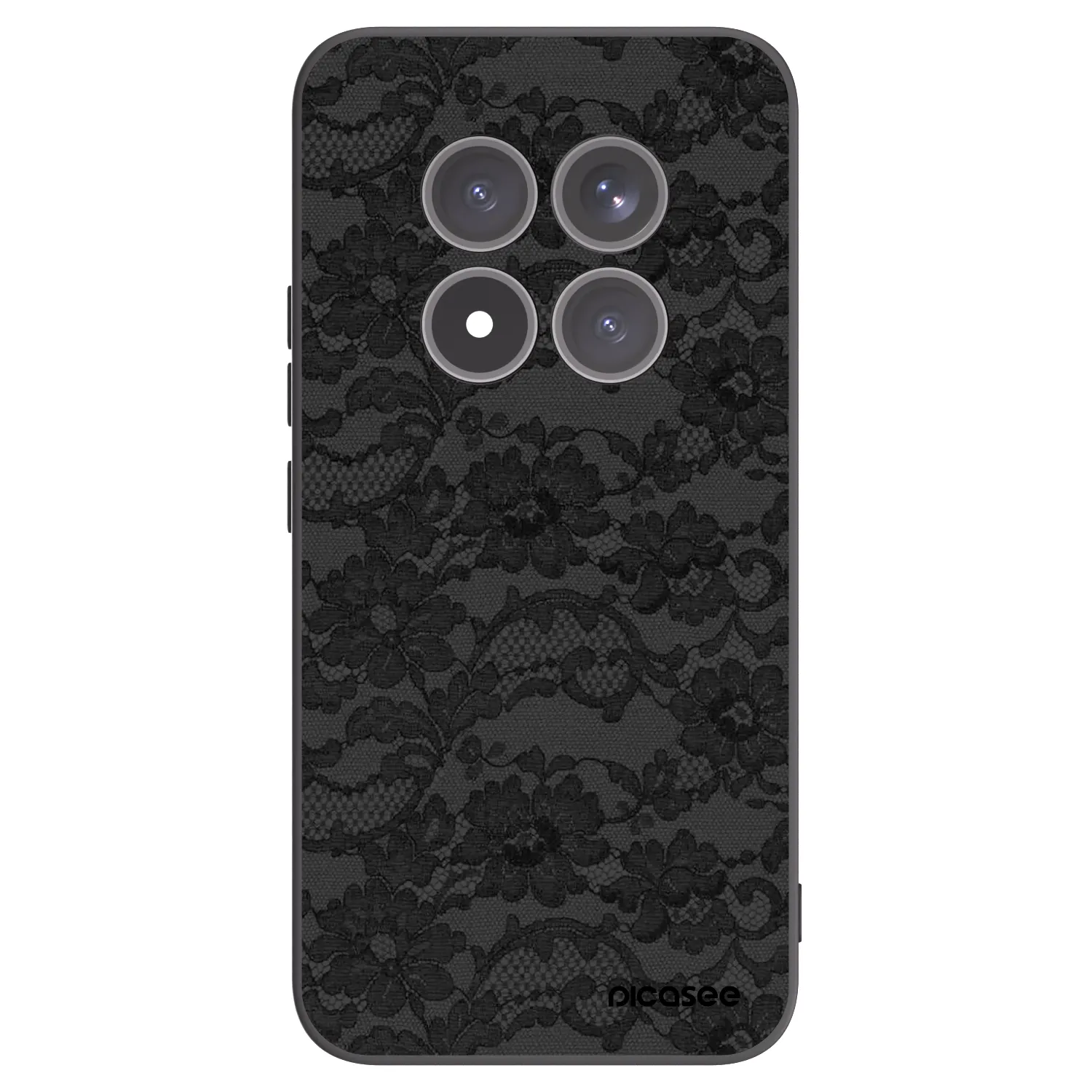 Picasee silikonski črni ovitek za Xiaomi Redmi Note 15 Pro+ - Dark Elegance