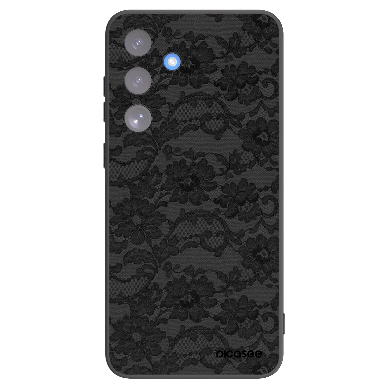 Picasee silikonski črni ovitek za Samsung Galaxy S25 FE 5G - Dark Elegance
