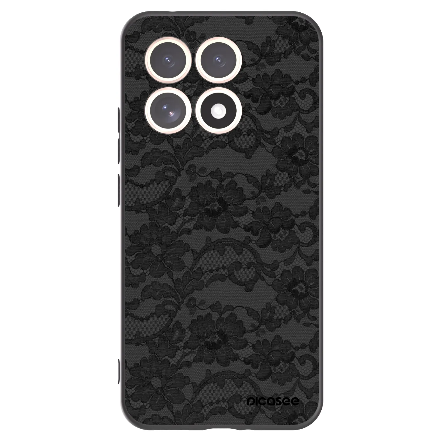 Picasee silikonski črni ovitek za Xiaomi 15T - Dark Elegance