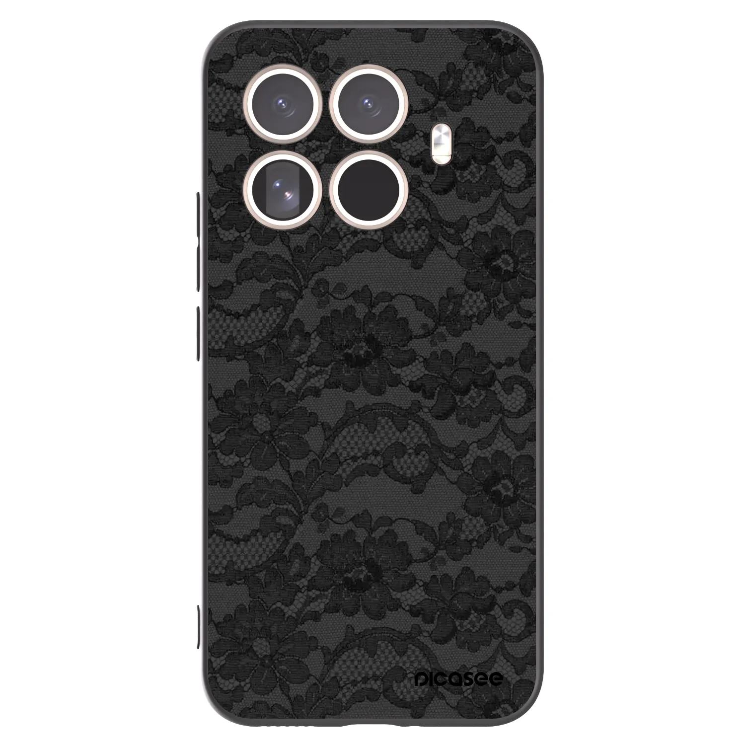 Picasee silikonski črni ovitek za Xiaomi 15T Pro - Dark Elegance
