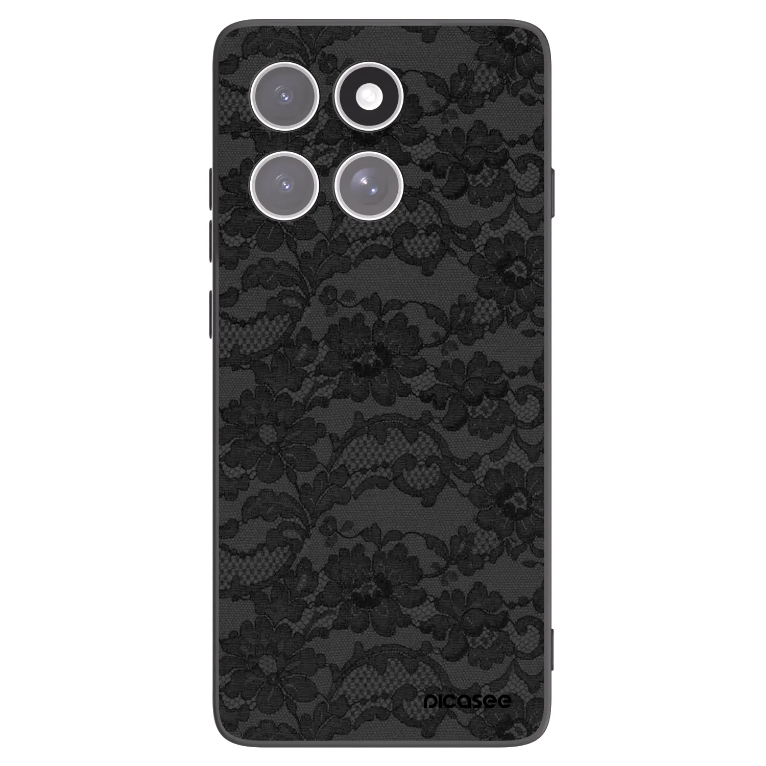 Picasee silikonski črni ovitek za Motorola Edge 60 Fusion - Dark Elegance