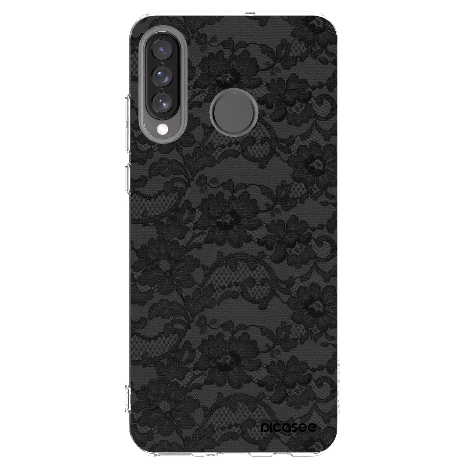 Picasee silikonski prozorni ovitek za Huawei P30 Lite - Dark Elegance