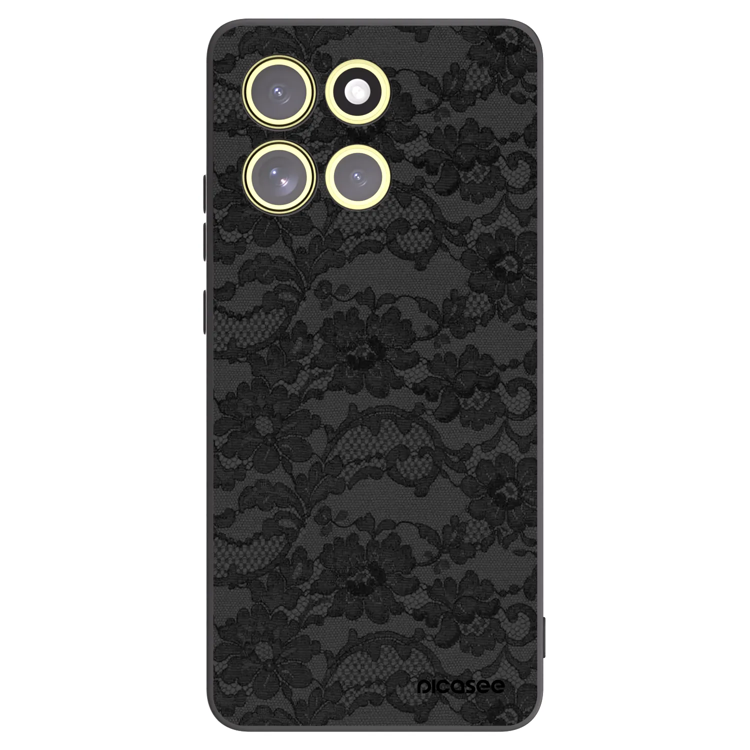 Picasee silikonski črni ovitek za Motorola Moto G86 Power 5G - Dark Elegance