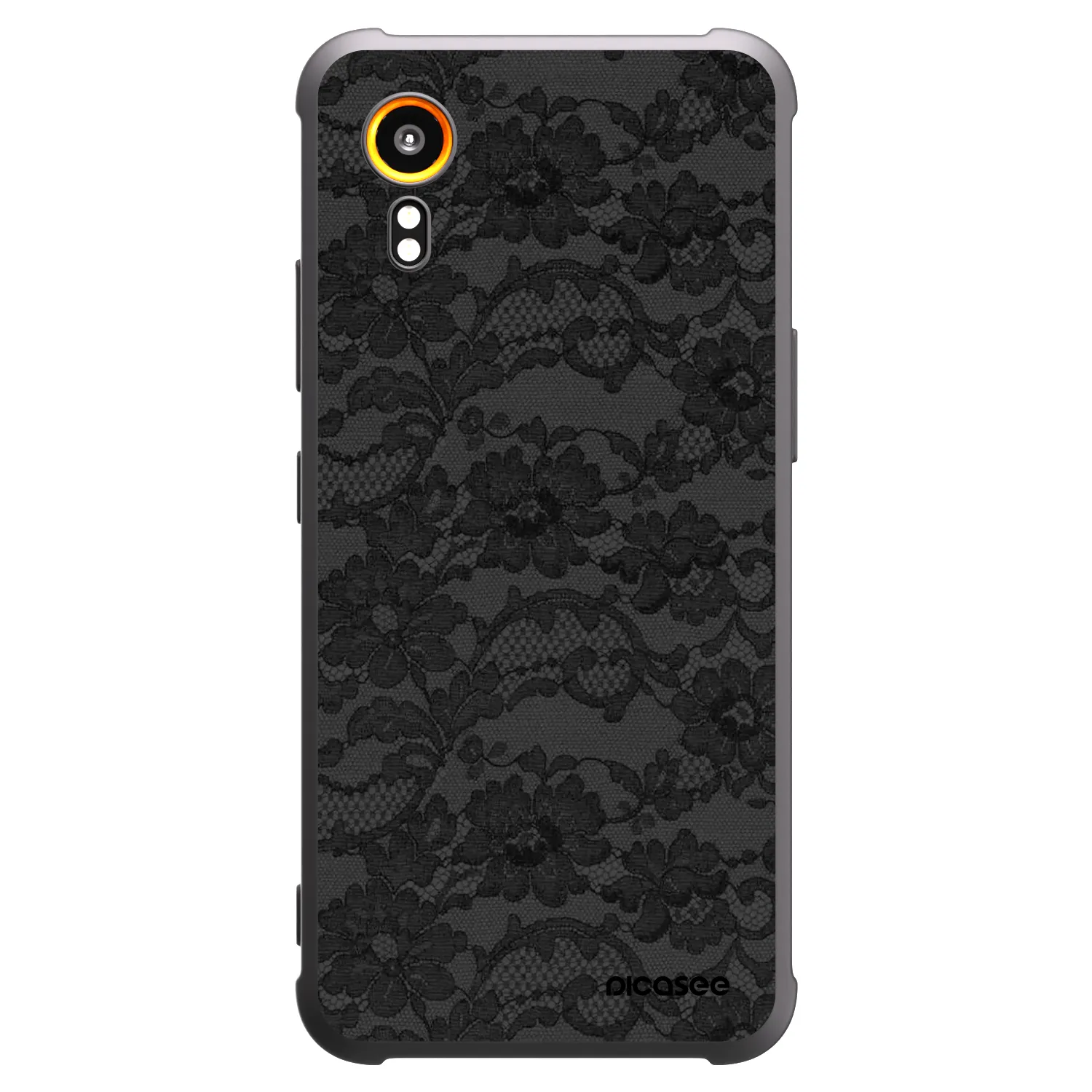 Picasee silikonski črni ovitek za Samsung Galaxy Xcover 7 - Dark Elegance