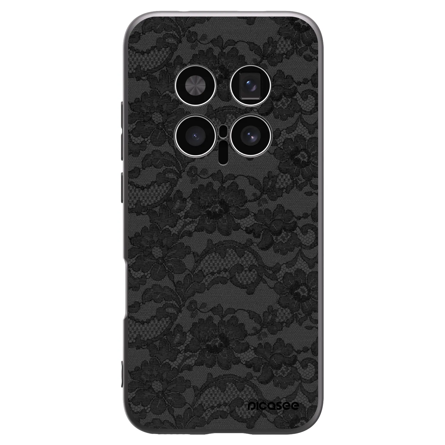 Picasee silikonski črni ovitek za Honor Magic8 Pro 5G - Dark Elegance
