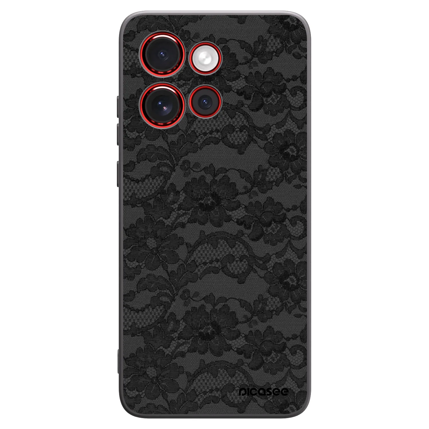 Picasee silikonski črni ovitek za Motorola Edge 60 Neo 5G - Dark Elegance