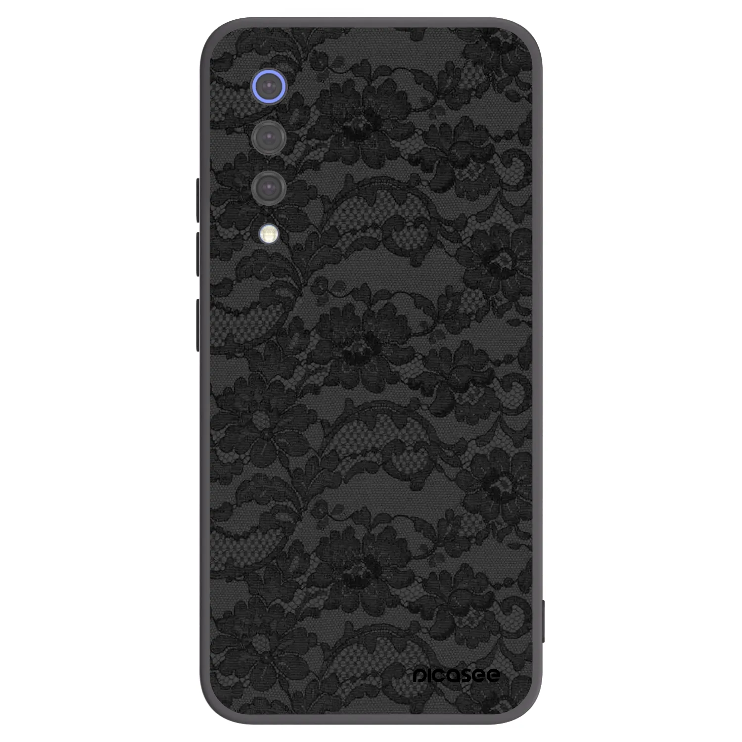 Picasee silikonski črni ovitek za Xiaomi Mi 9 SE - Dark Elegance