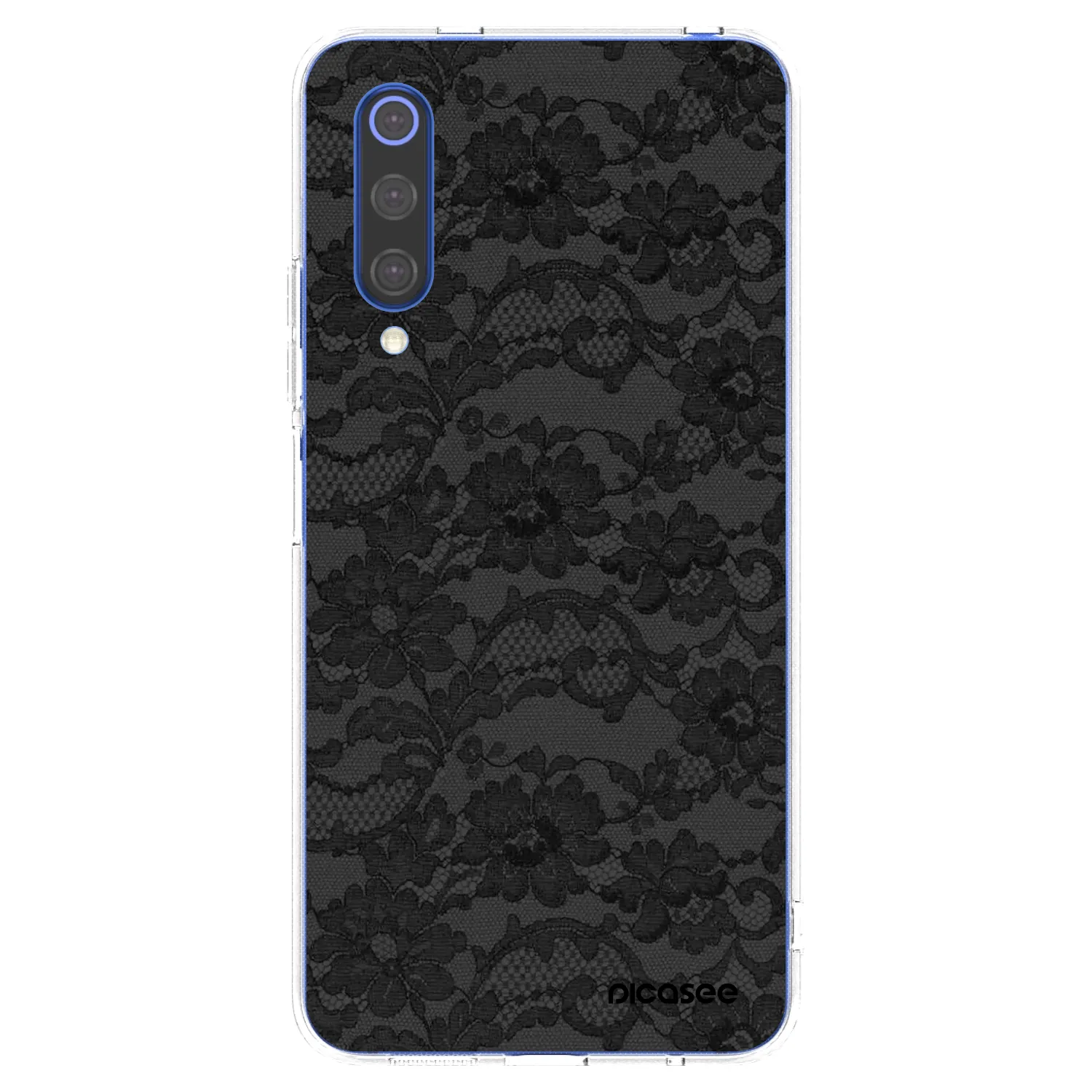 Picasee silikonski prozorni ovitek za Xiaomi Mi 9 SE - Dark Elegance